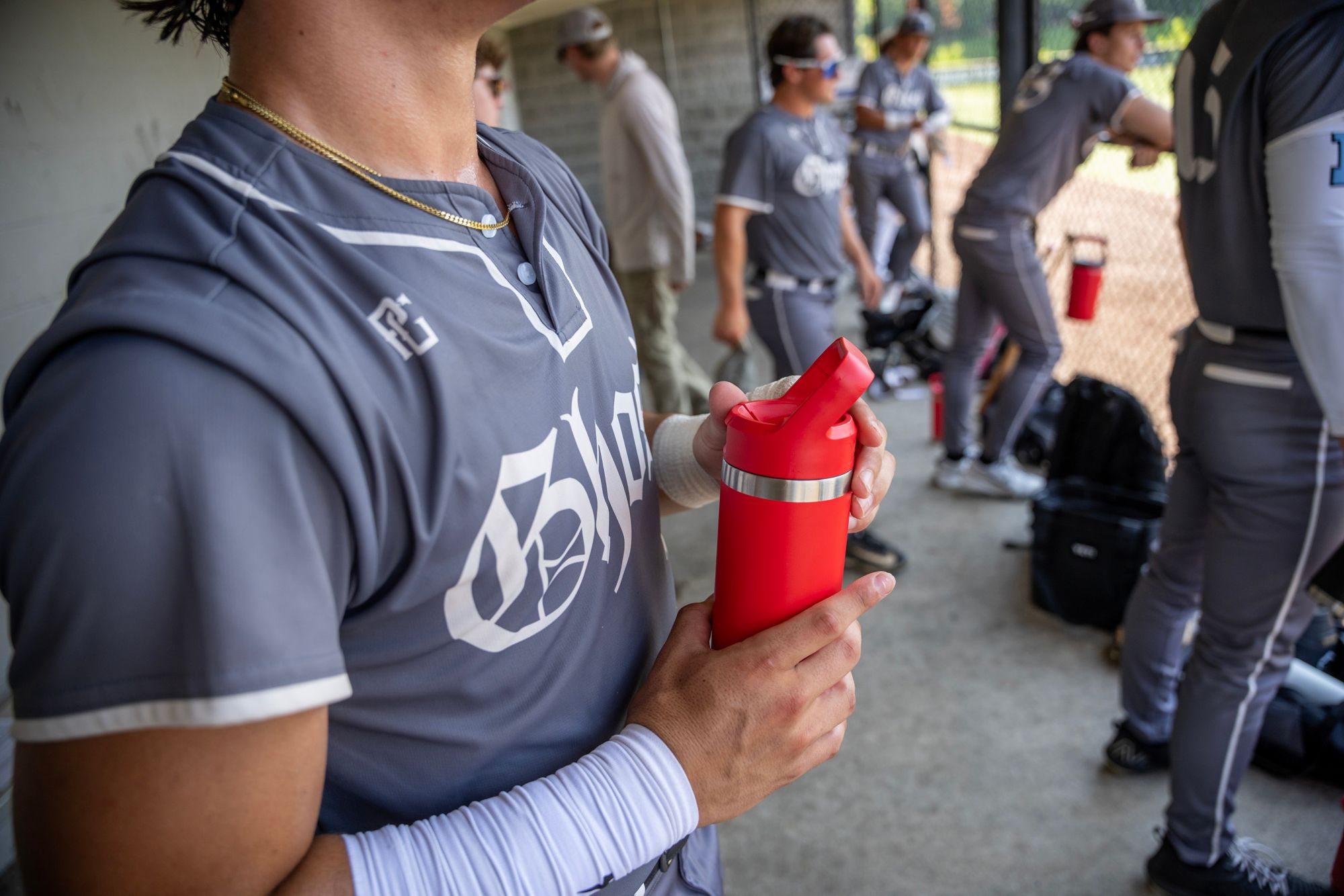 YETI 18 oz. Rambler Bottle with Color-Matched Straw Cap product image
