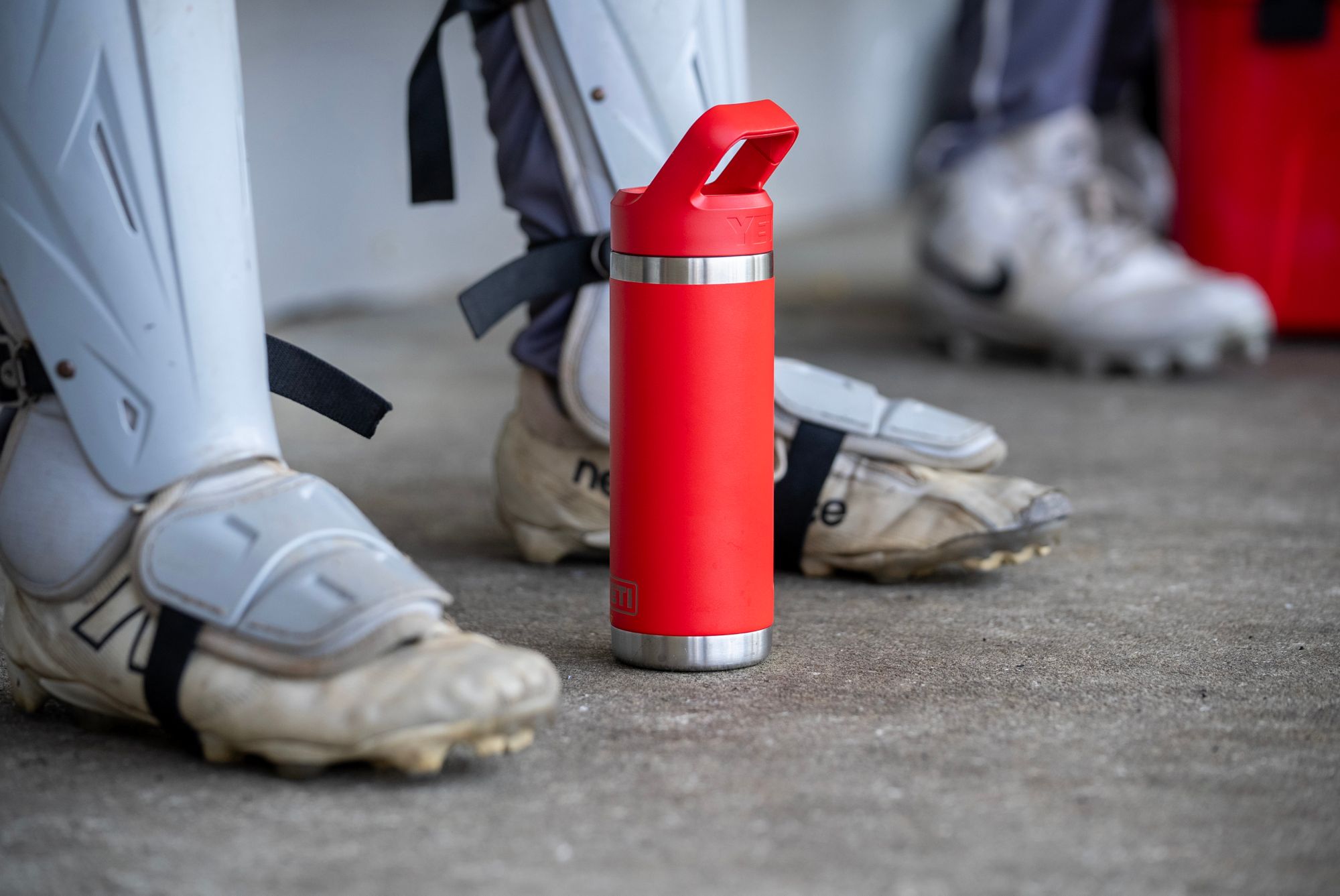 YETI 18 oz. Rambler Bottle with Color-Matched Straw Cap product image