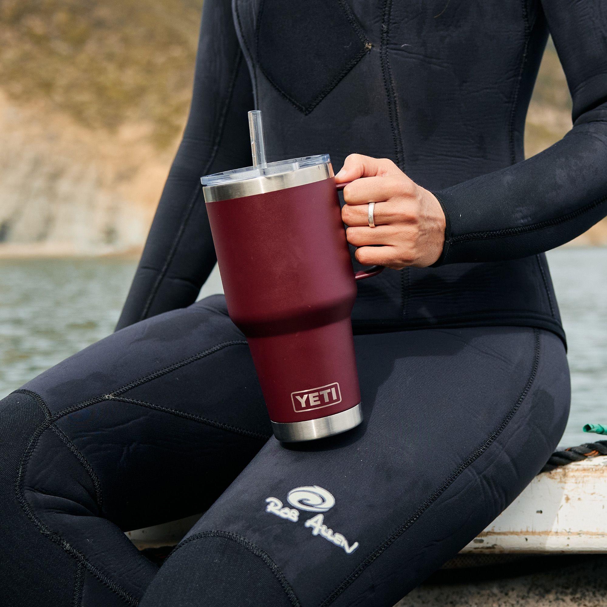 YETI 35 oz. Rambler Mug with Straw Lid product image