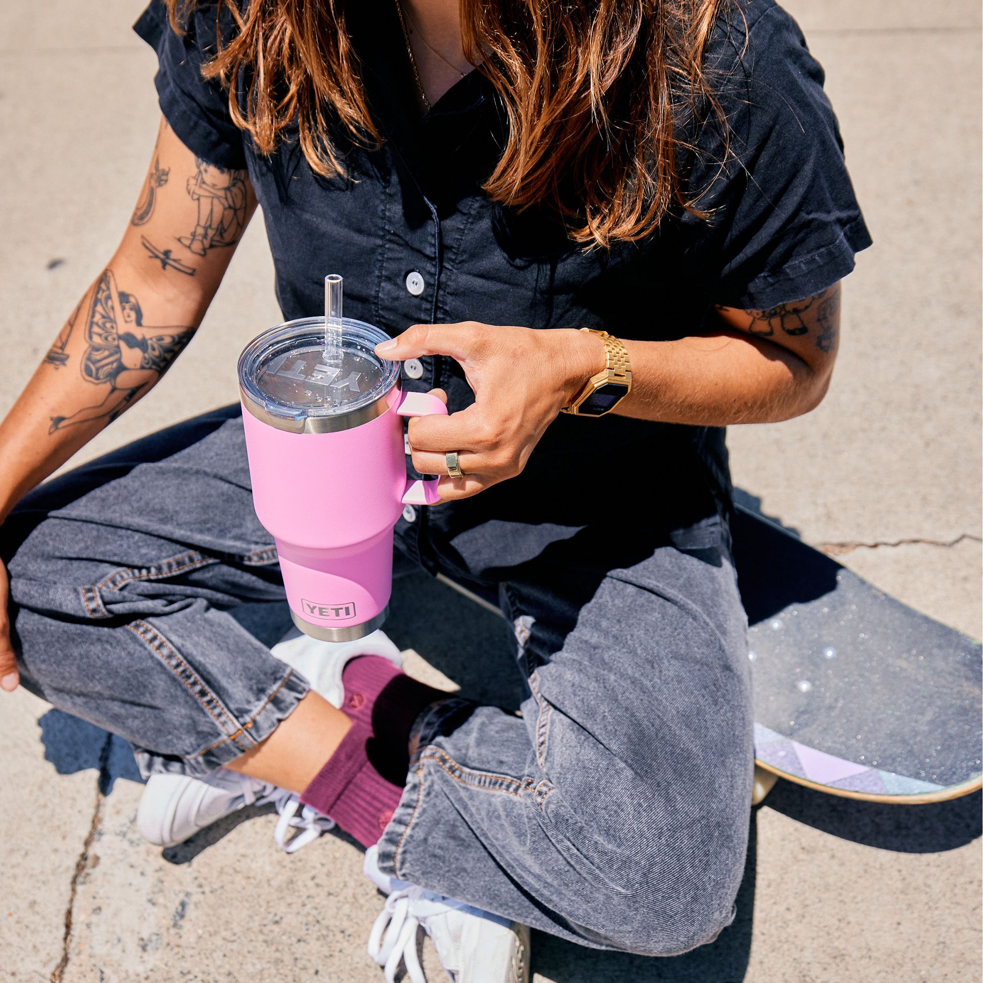 YETI 35 oz. Rambler Mug with Straw Lid product image