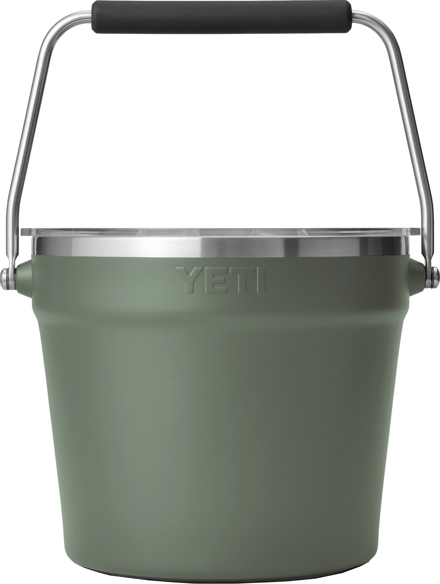 YETI Rambler Beverage Bucket with Lid - White