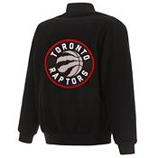 JH Design Men's Toronto Raptors Black Reversible Wool Jacket product image