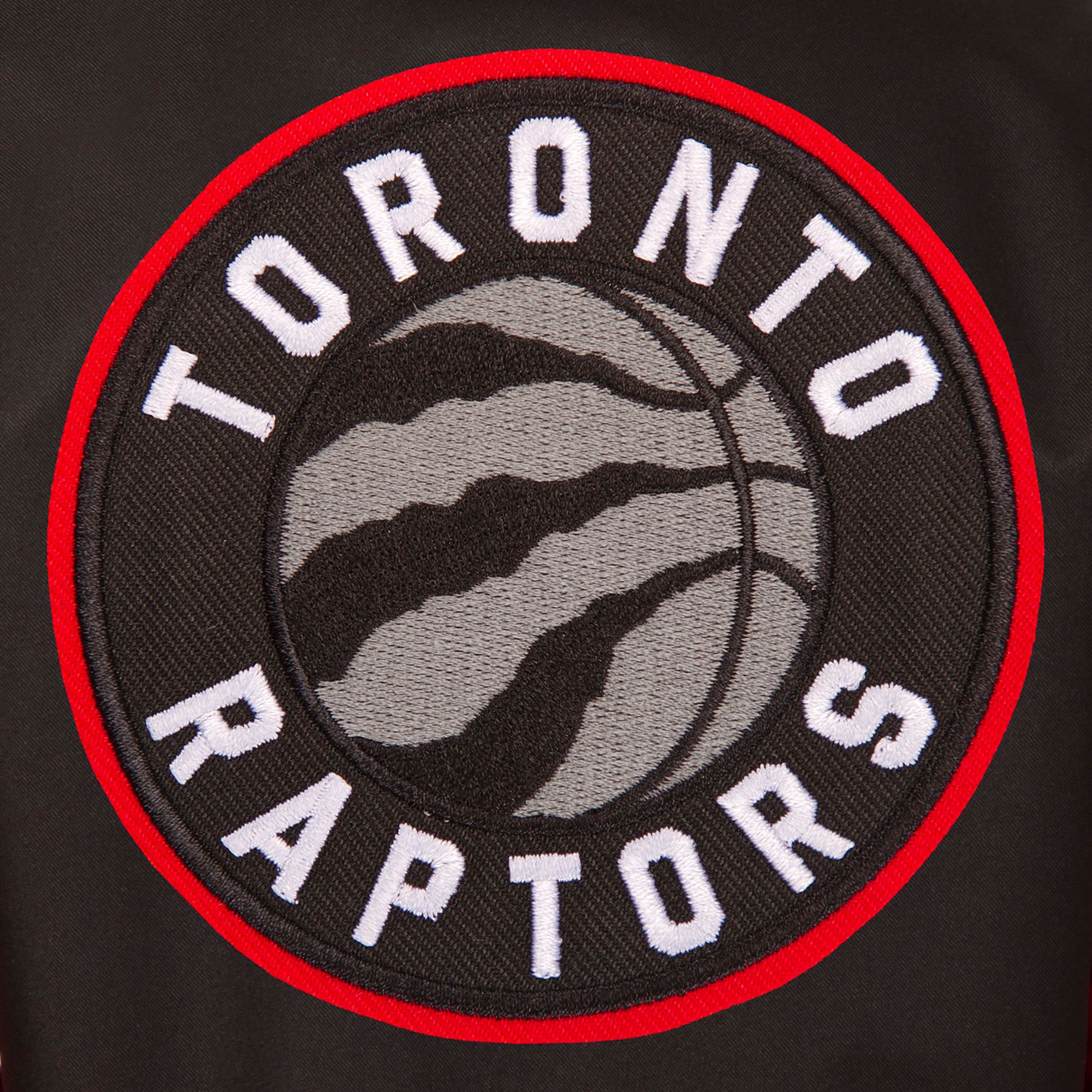 JH Design Men's Toronto Raptors Black Twill Jacket product image