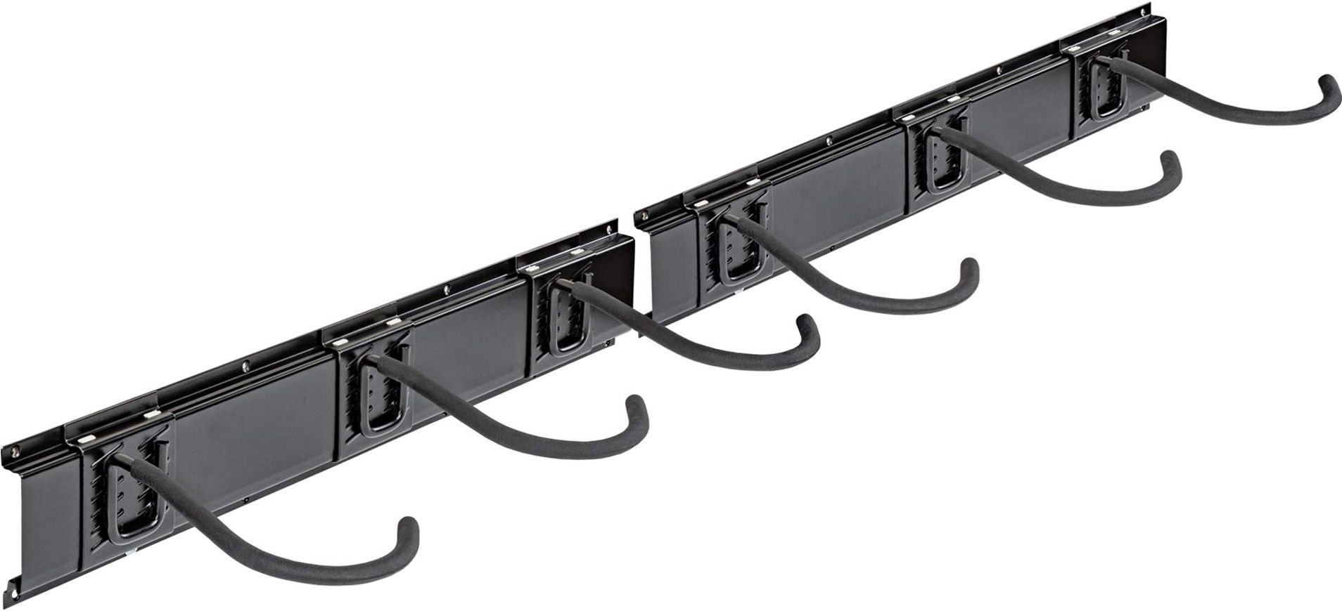 RaxGo Wall Mounted Bike Rack with 6 Adjustable Hooks