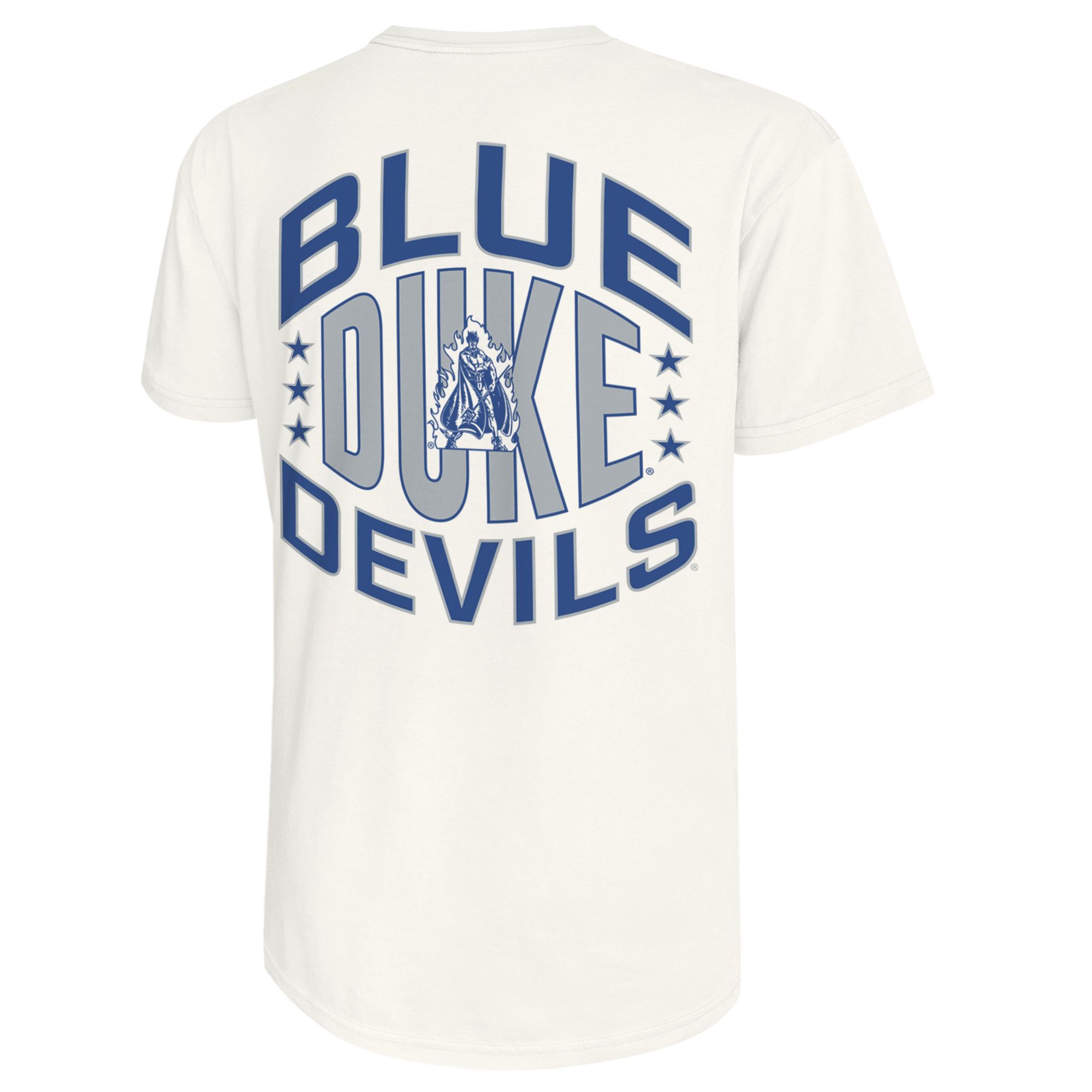 Retro Brand Men's Duke Blue Devils White Vault T-Shirt product image