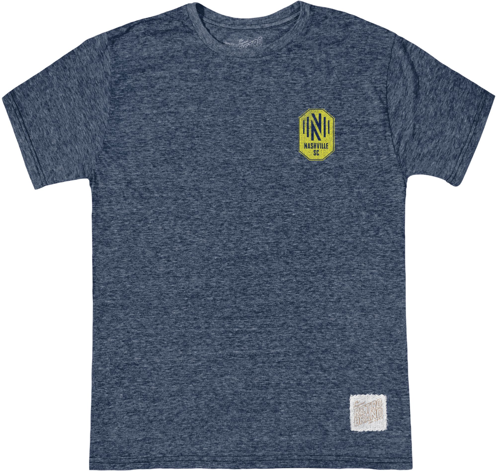 Retro Brand Youth Nashville SC Blue Tri-Blend Ring Logo T-Shirt product image