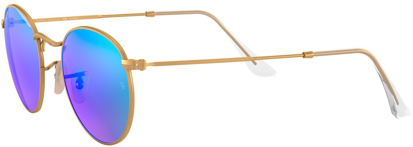 Ray-Ban Round Metal Polarized Sunglasses product image