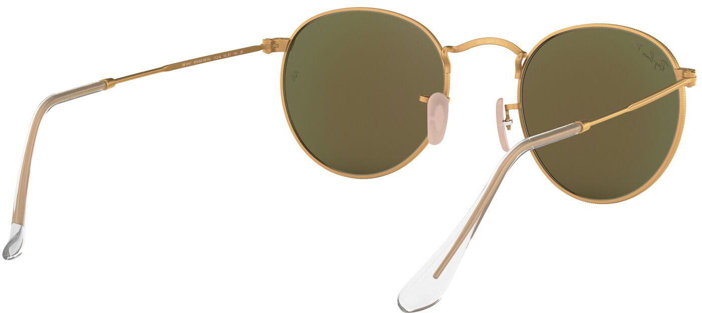 Ray-Ban Round Metal Polarized Sunglasses product image