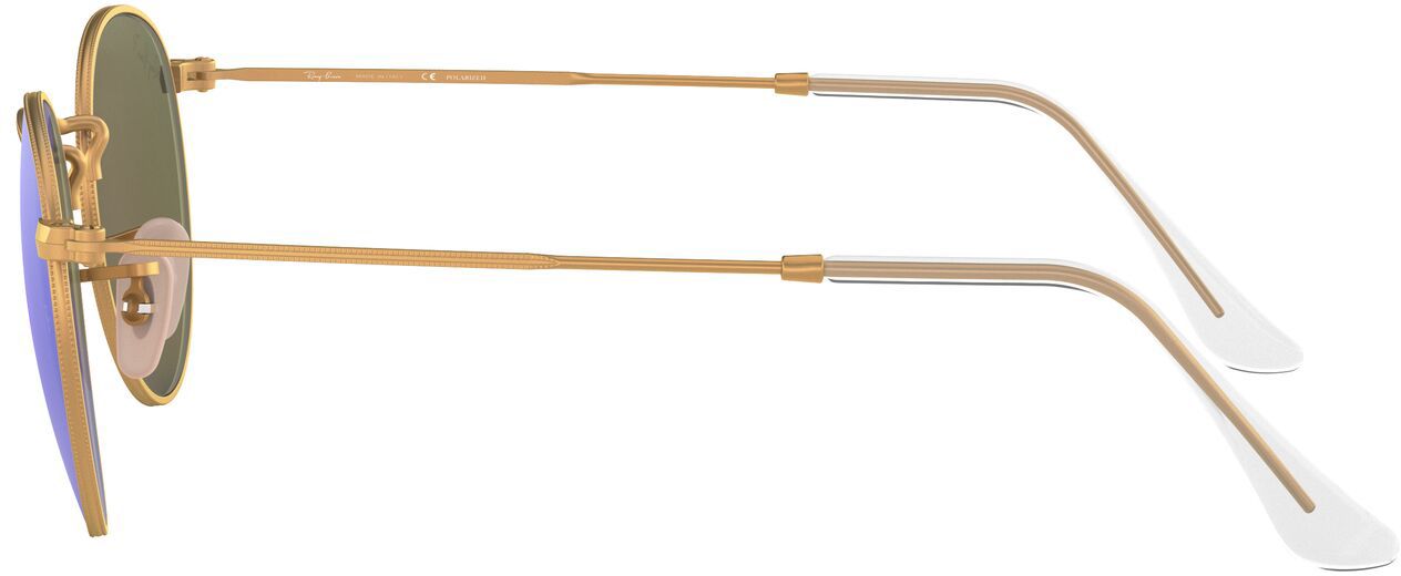 Ray-Ban Round Metal Polarized Sunglasses product image