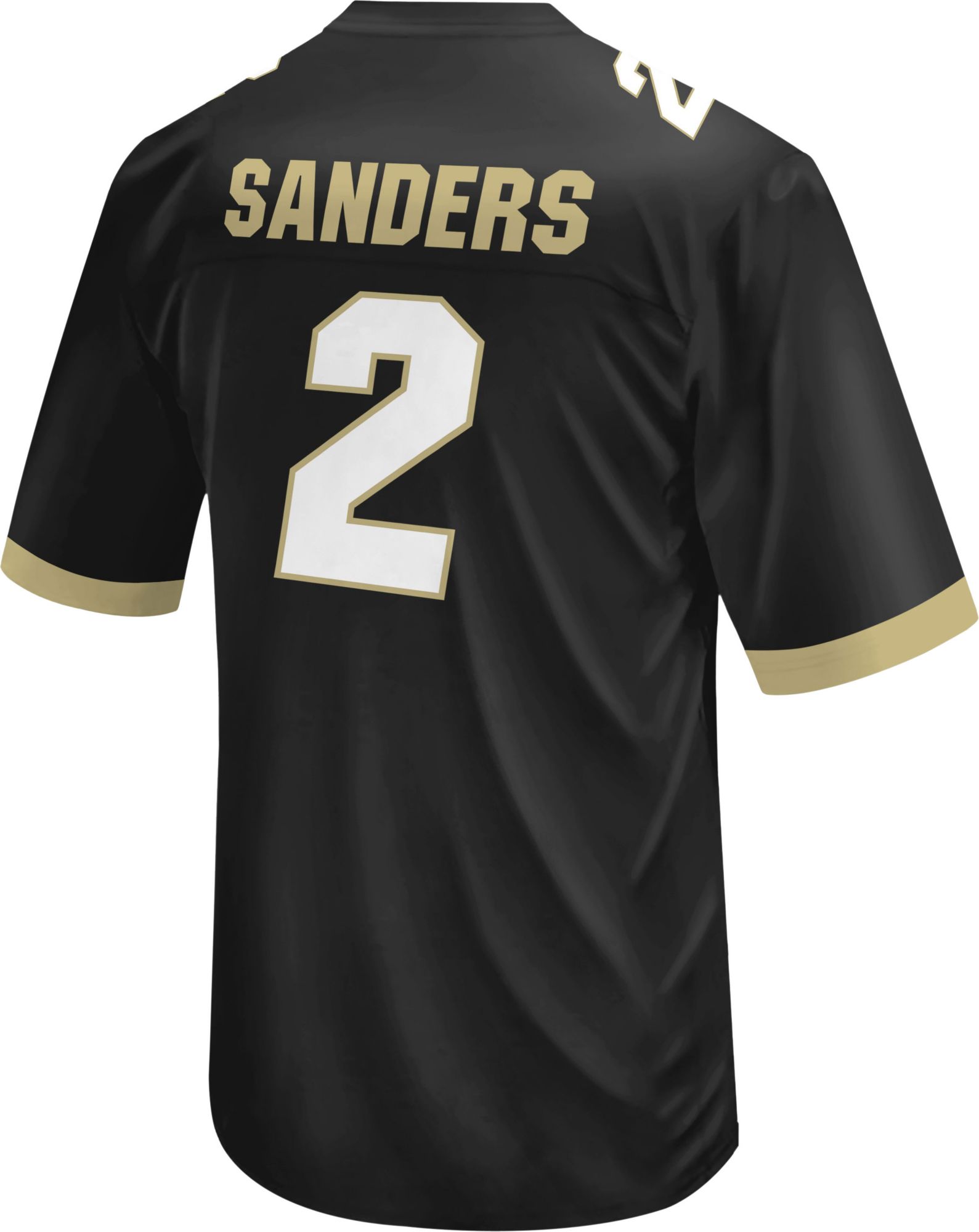 Retro Brand Men's Colorado Buffaloes Shedeur Sanders #2 Black Replica Football Jersey product image