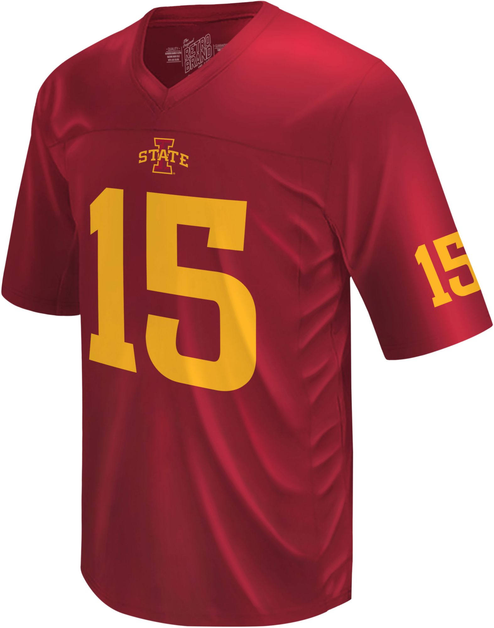 Retro Brand Men's Iowa State Cyclones Brock Purdy #15 Crimson Replica Football Jersey product image