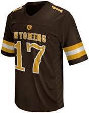 Retro Brand Men's Wyoming Cowboys Josh Allen #17 Brown Replica Football Jersey product image
