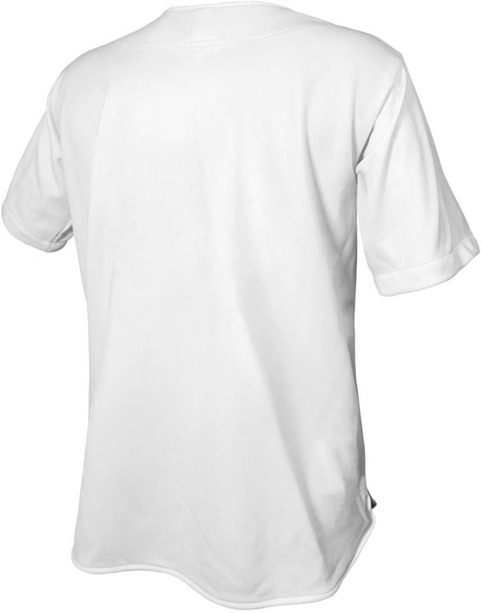 Men's Nike White LSU Tigers Replica Full-Button Baseball Jersey