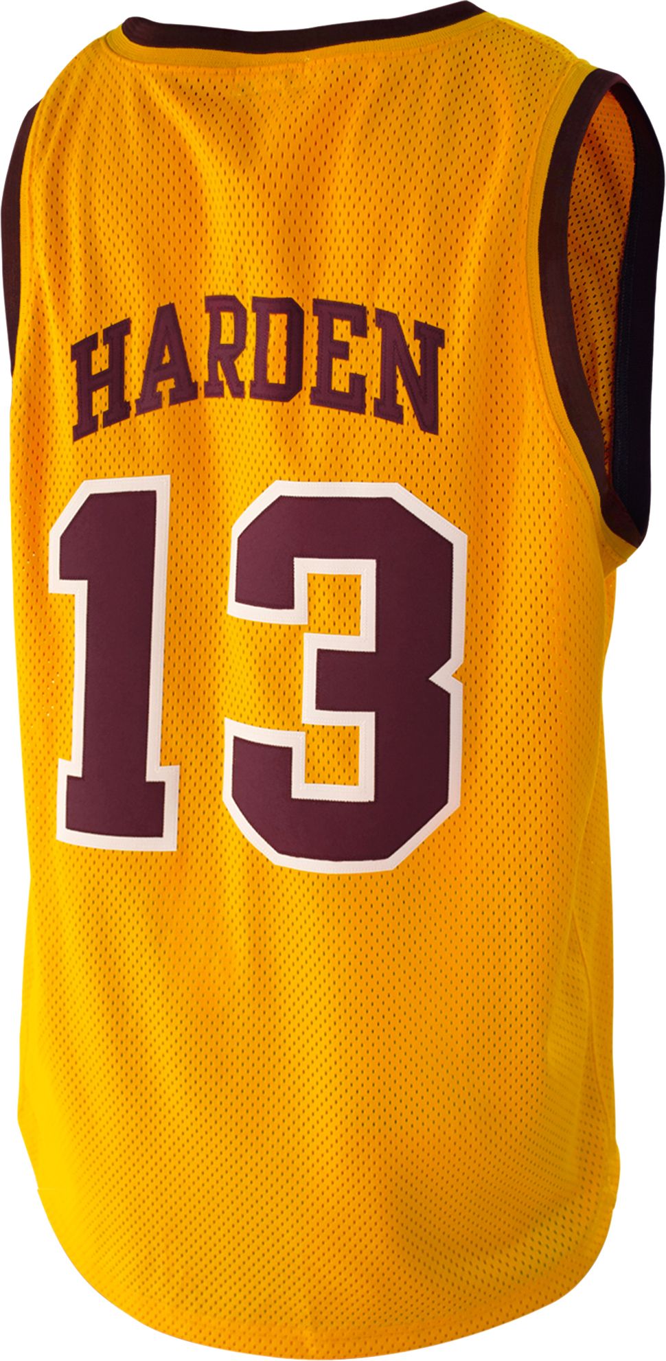 Original Retro Brand Men's James Harden Arizona State Sun Devils #13 Gold Retro Basketball Jersey product image