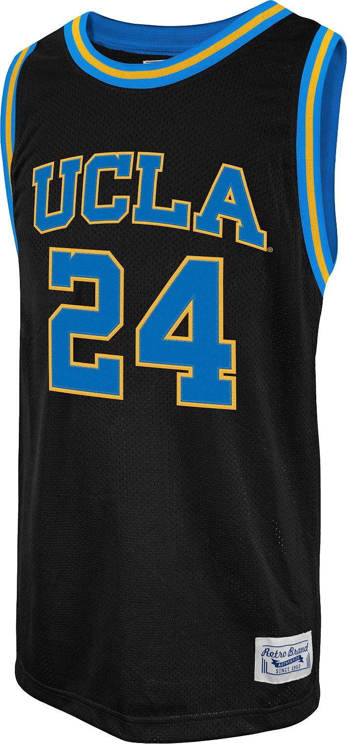 Retro Brand UCLA Basketball White Jersey Russell Westbrook #0