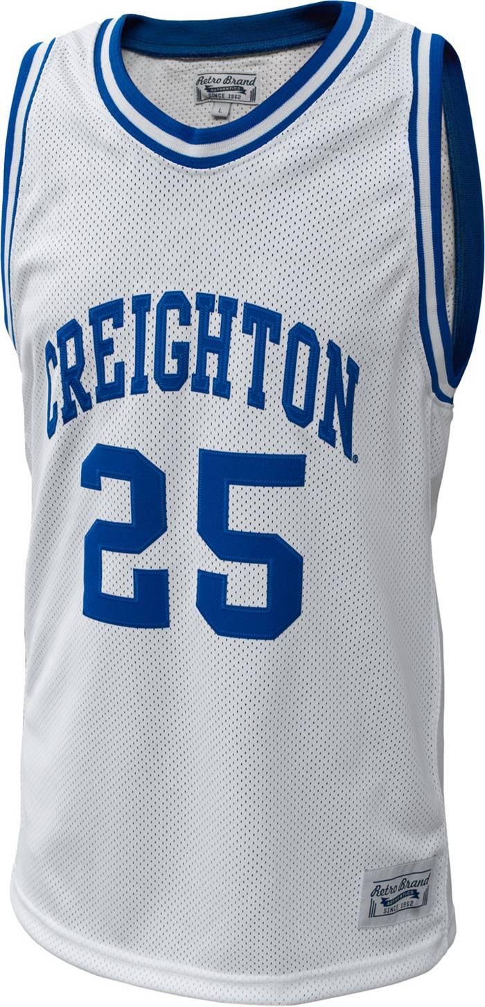 Men's Original Retro Brand Kyle Korver White Creighton Bluejays Alumni Basketball  Jersey