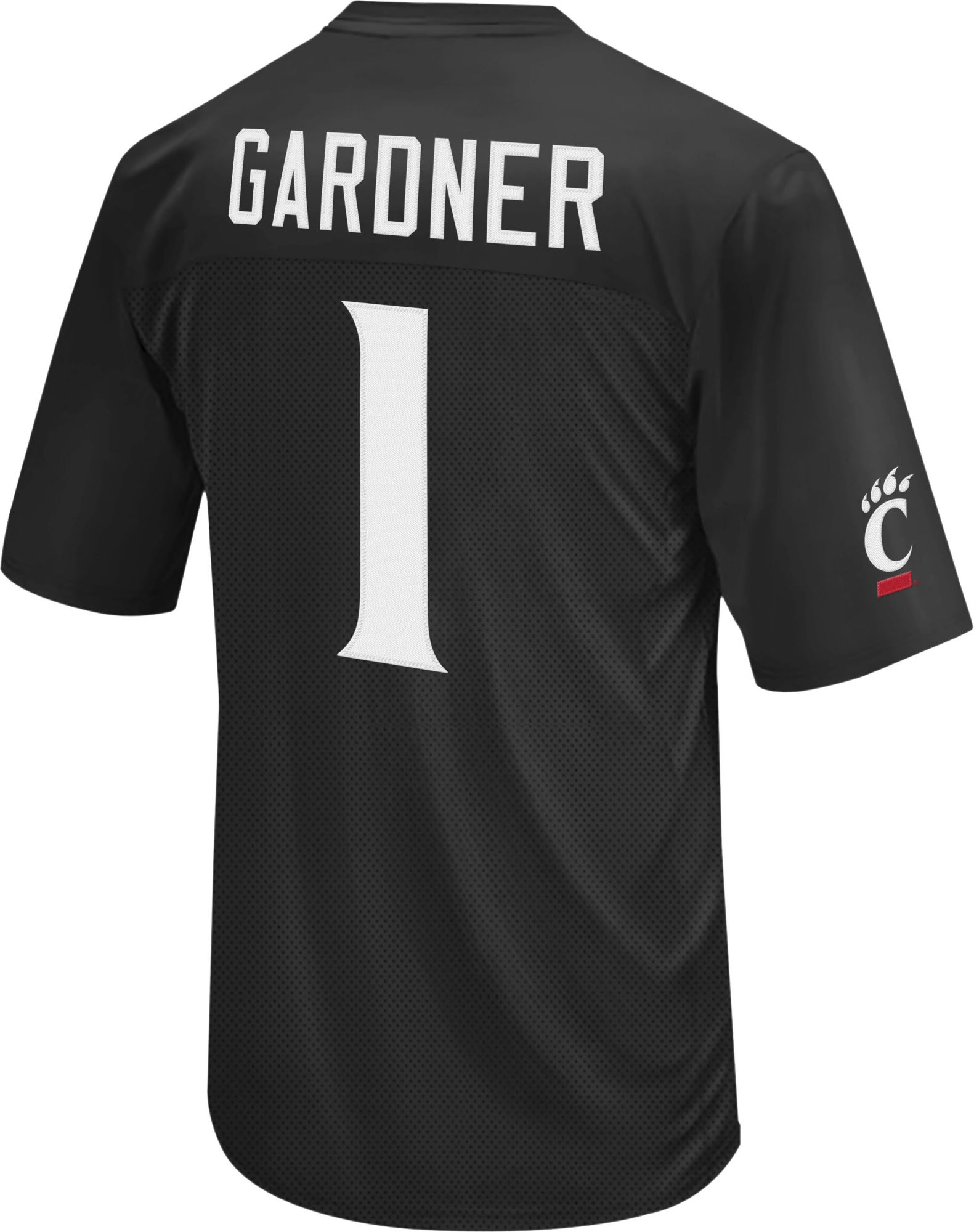 Retro Brand Men's Cincinnati Bearcats Sauce Gardner #1 Black Replica Football Jersey