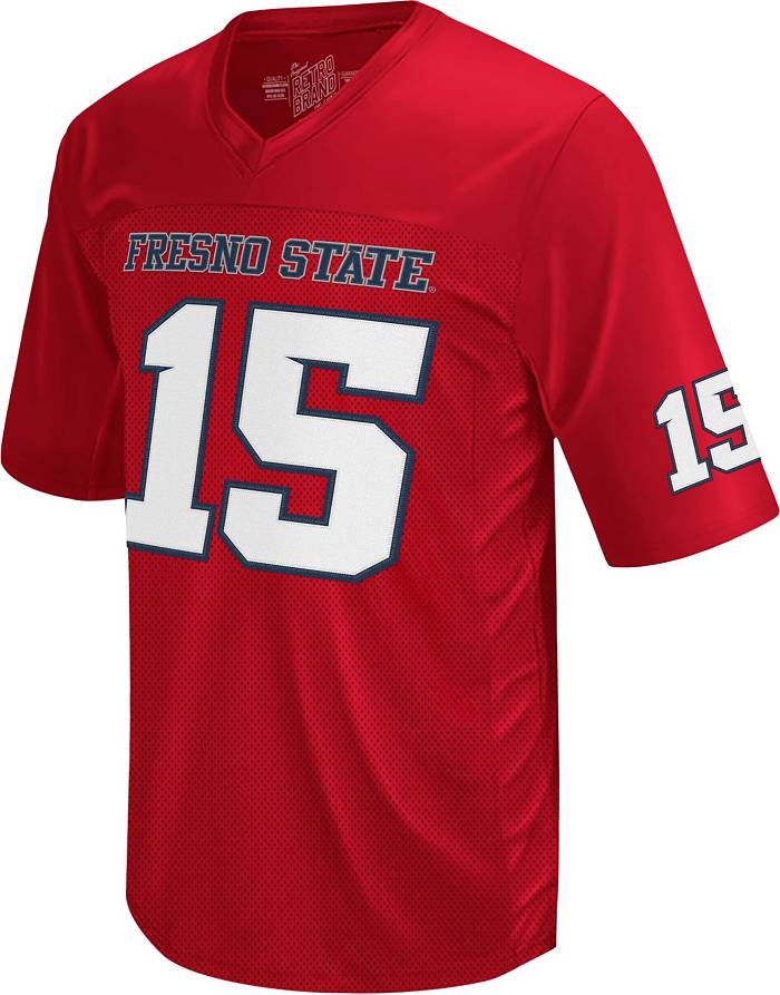 Retro Brand Men's Fresno State Bulldogs Davante Adams #15 Cardinal Replica  Football Jersey