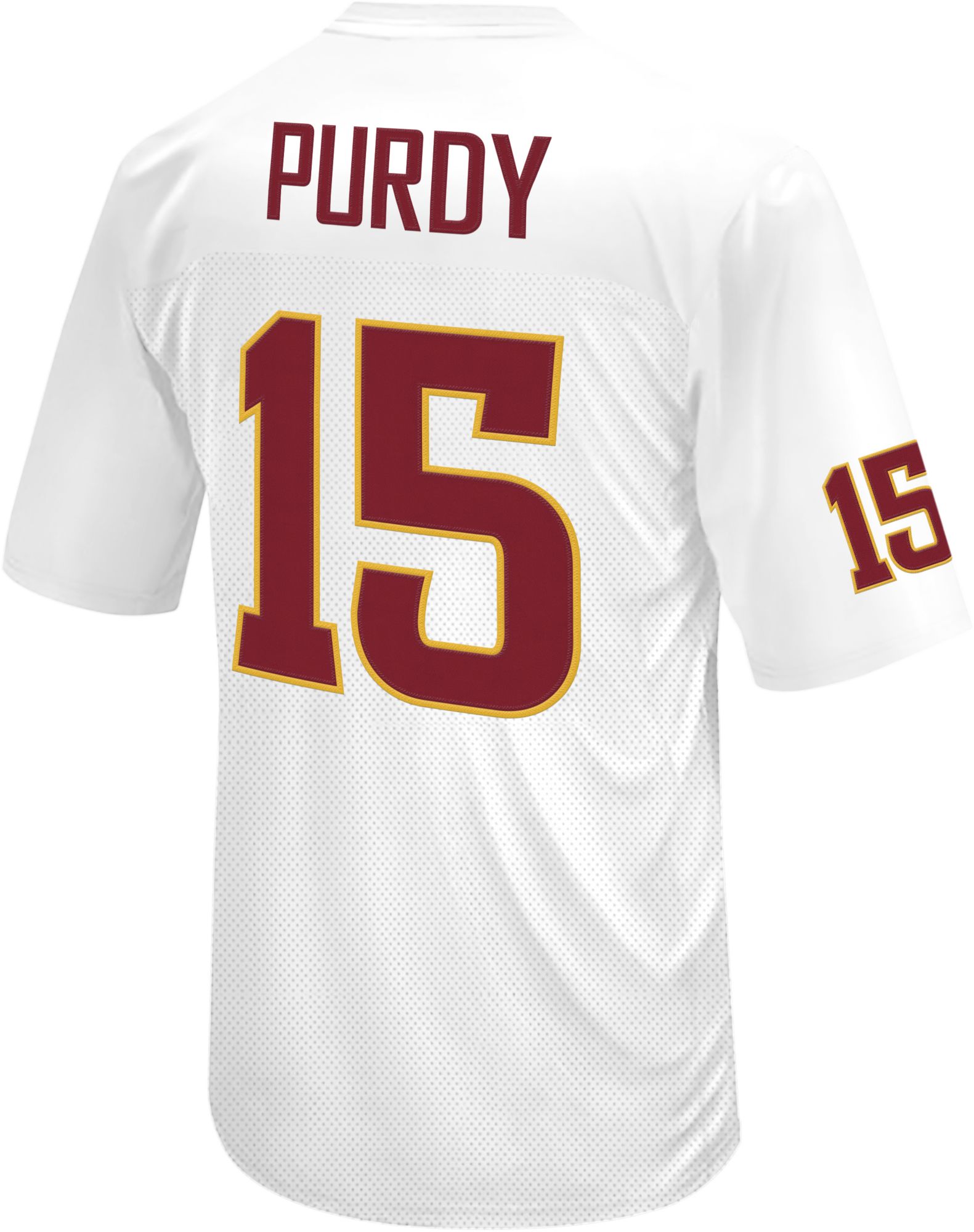 Retro Brand Men's Iowa State Cyclones Brock Purdy #15 White Tackle Twill Replica Football Jersey product image