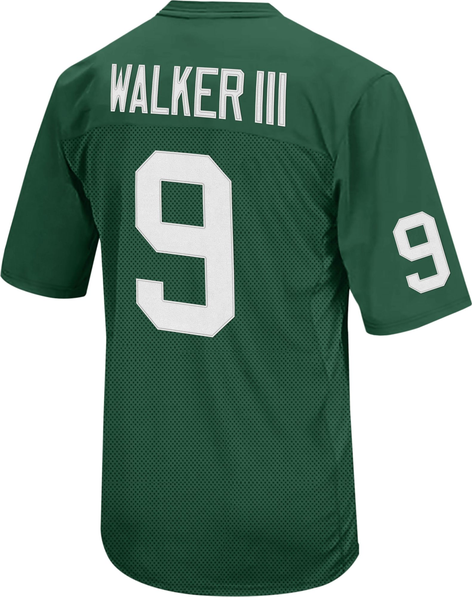 Retro Brand Men's Michigan State Spartans Kenneth Walker III #9 Green Replica Football Jersey product image