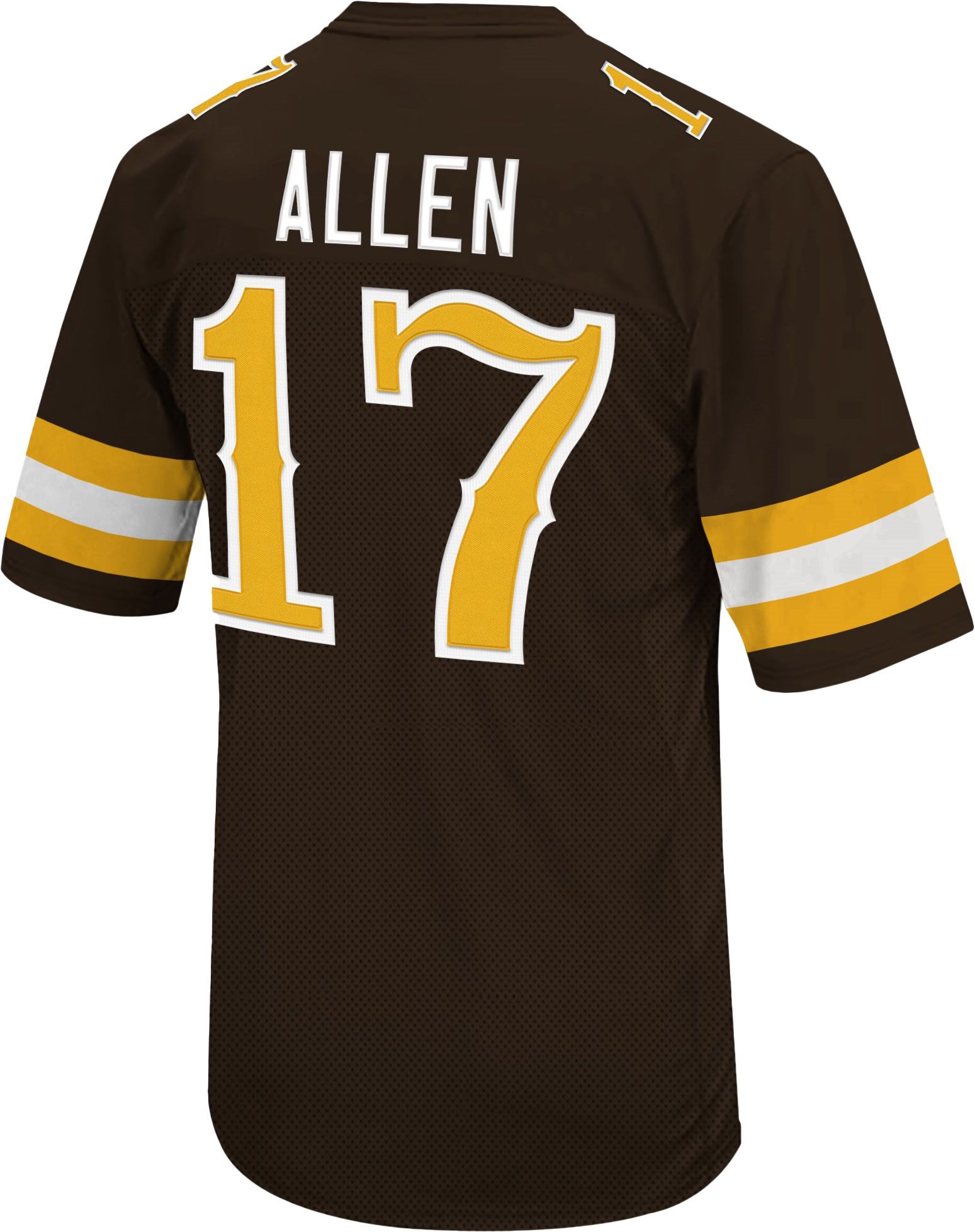 Retro Brand Wyoming Cowboys Brown Josh Allen #17 Jersey product image