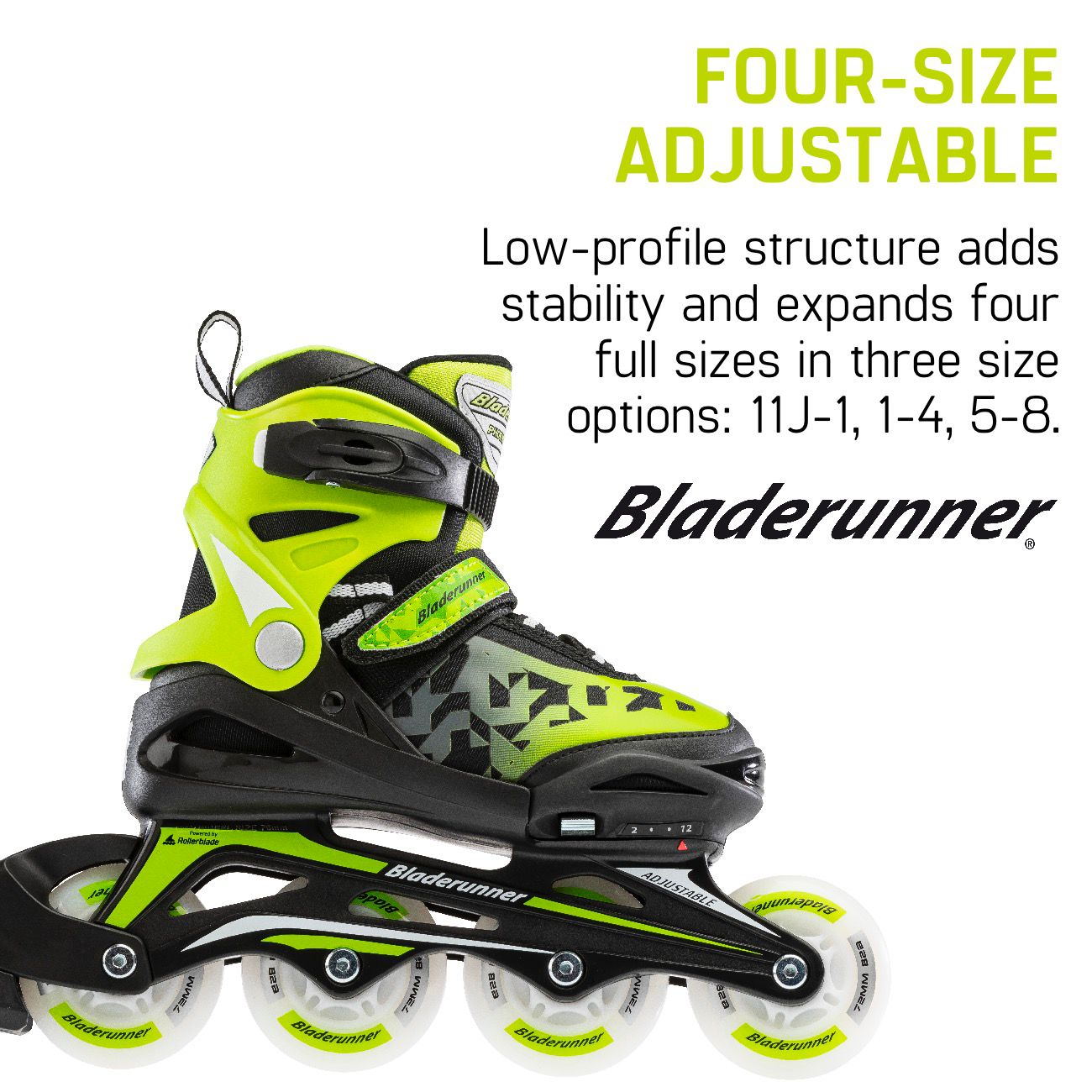 Rollerblade Kids' Phoenix Flash Adjustable Inline Skates product image