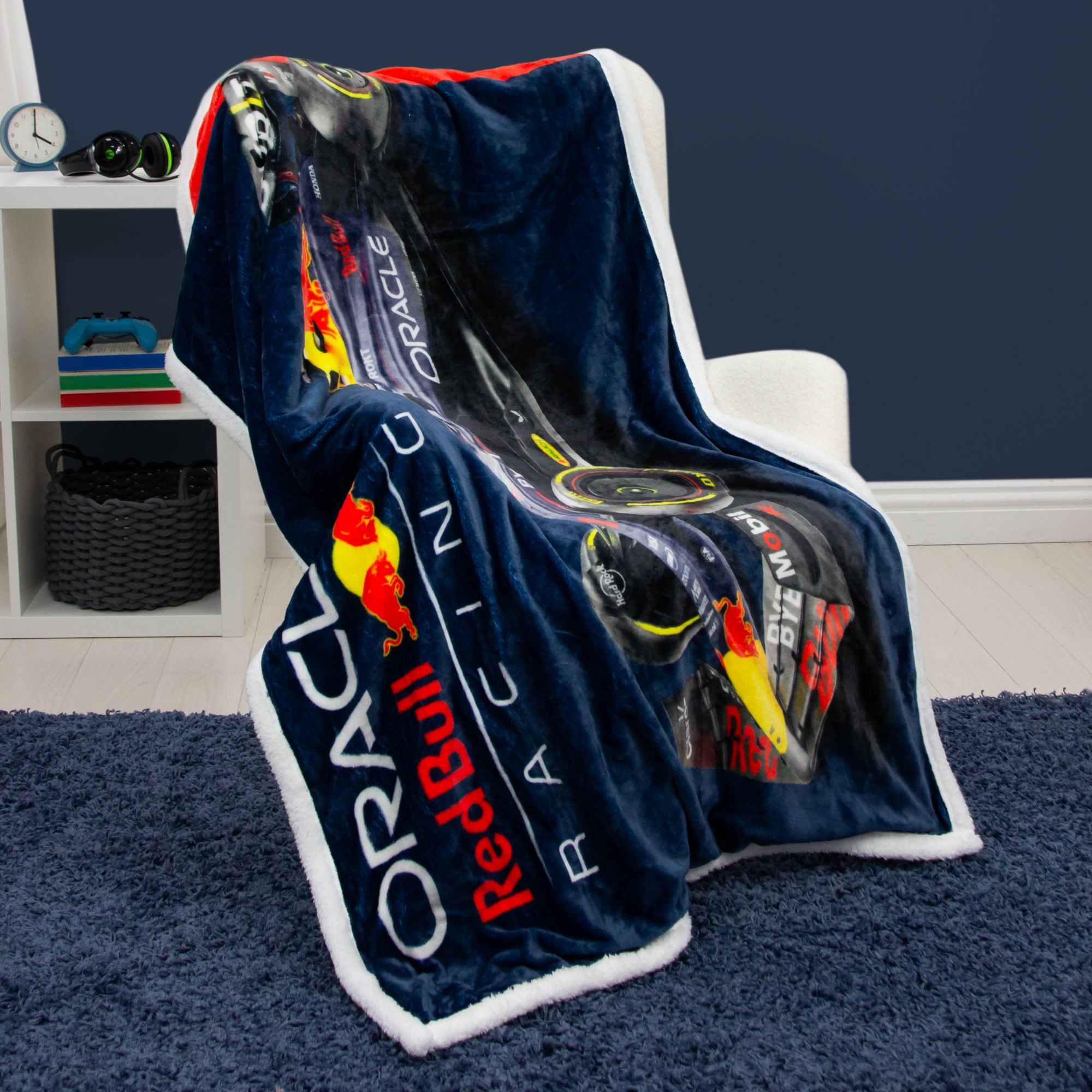 Character World F1 Redbull Racing Fleece Blanket product image