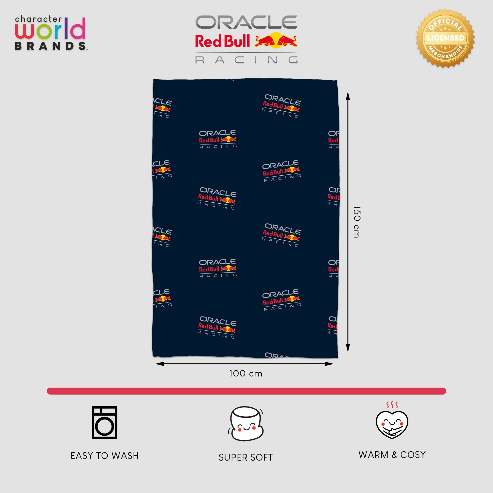 Character World F1 Redbull Racing Fleece Blanket product image
