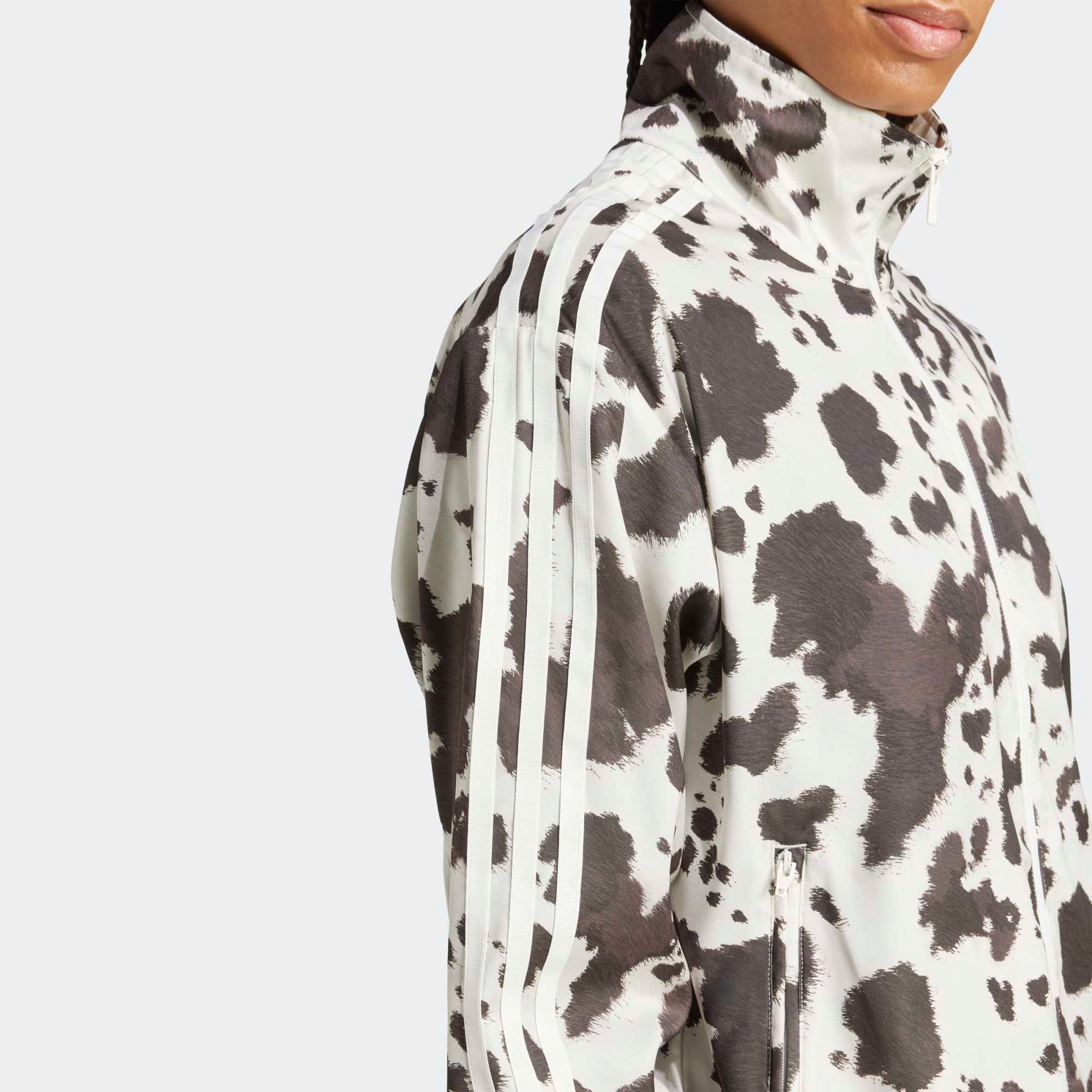 adidas Originals Women's Cow Print Satin Track Top product image