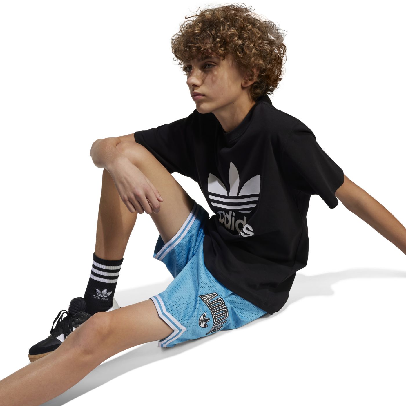 Boys adidas originals shorts clearance