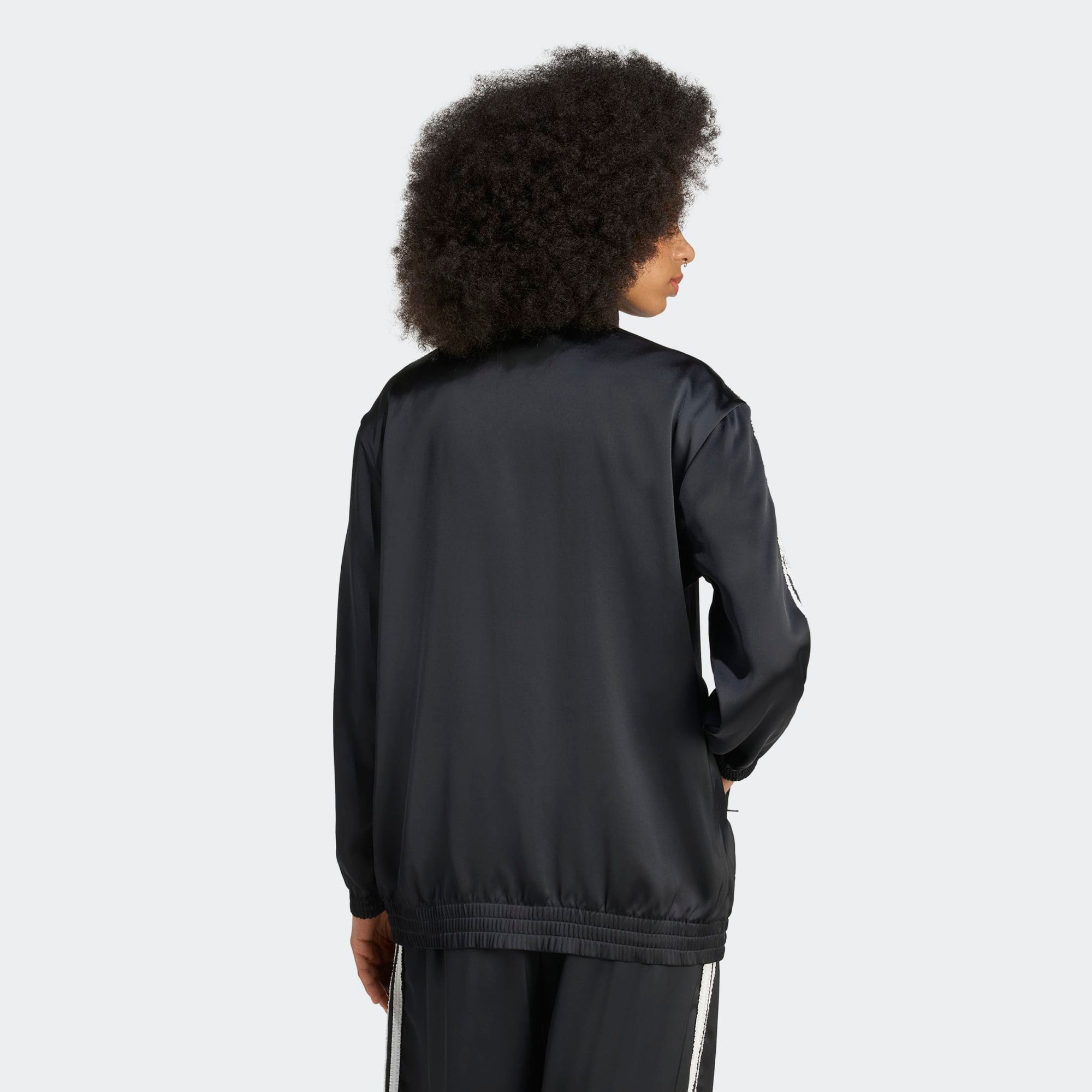 adidas Originals Women's Satin Firebird Ruffle Track Top product image