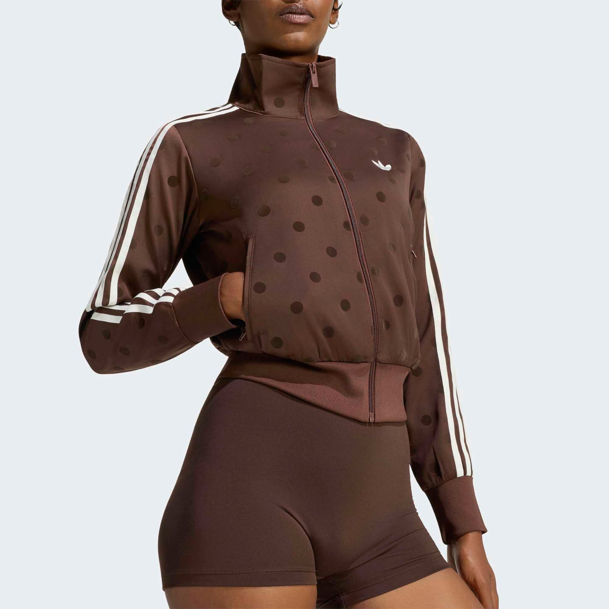 adidas Originals Women's Satin Polka Dots Track Top | Dick's