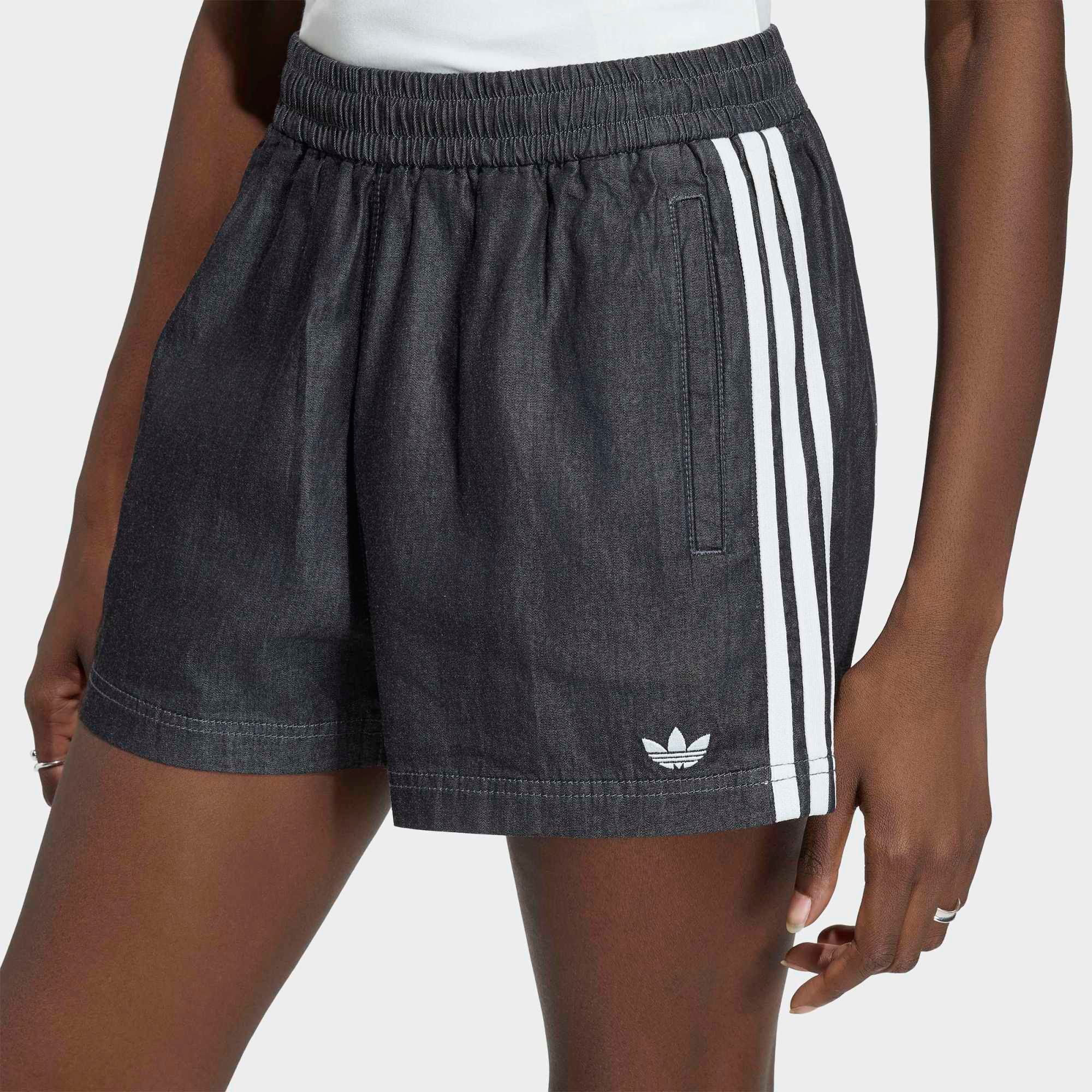 adidas Originals Women's Summer Glow Denim Shorts product image