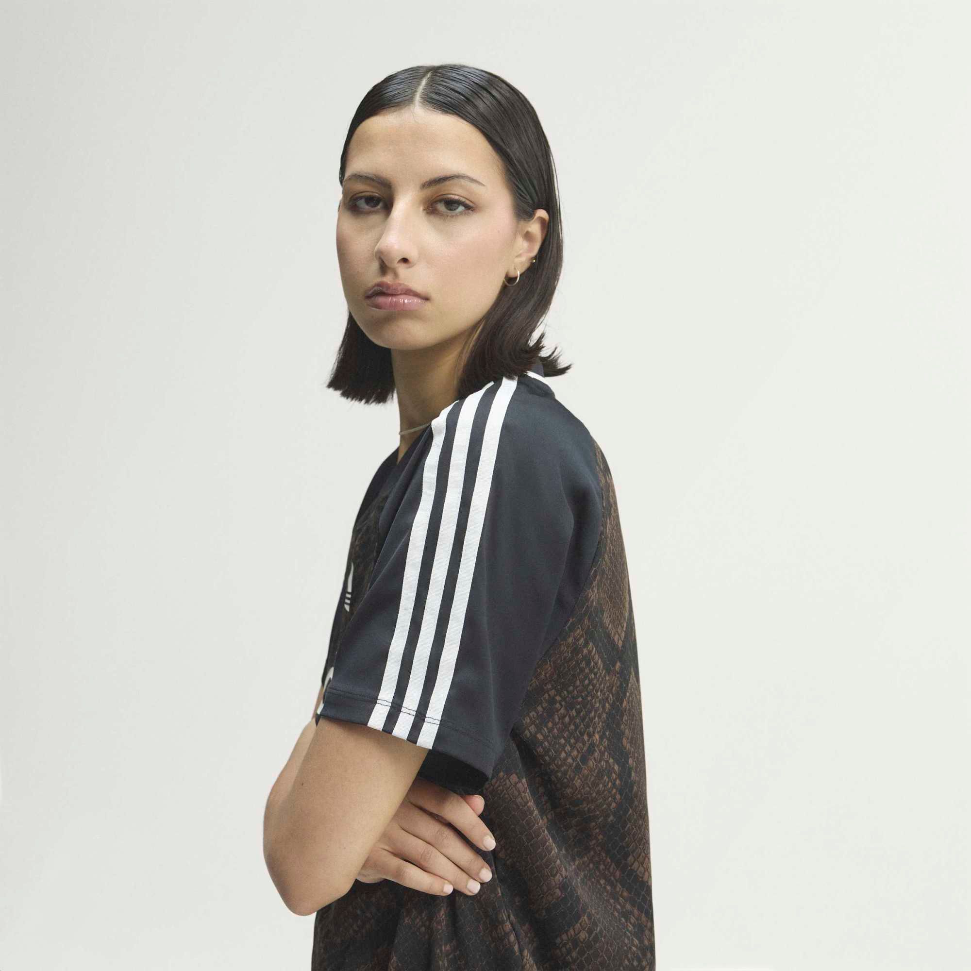 adidas Originals Women's Snake Print Satin Jersey product image