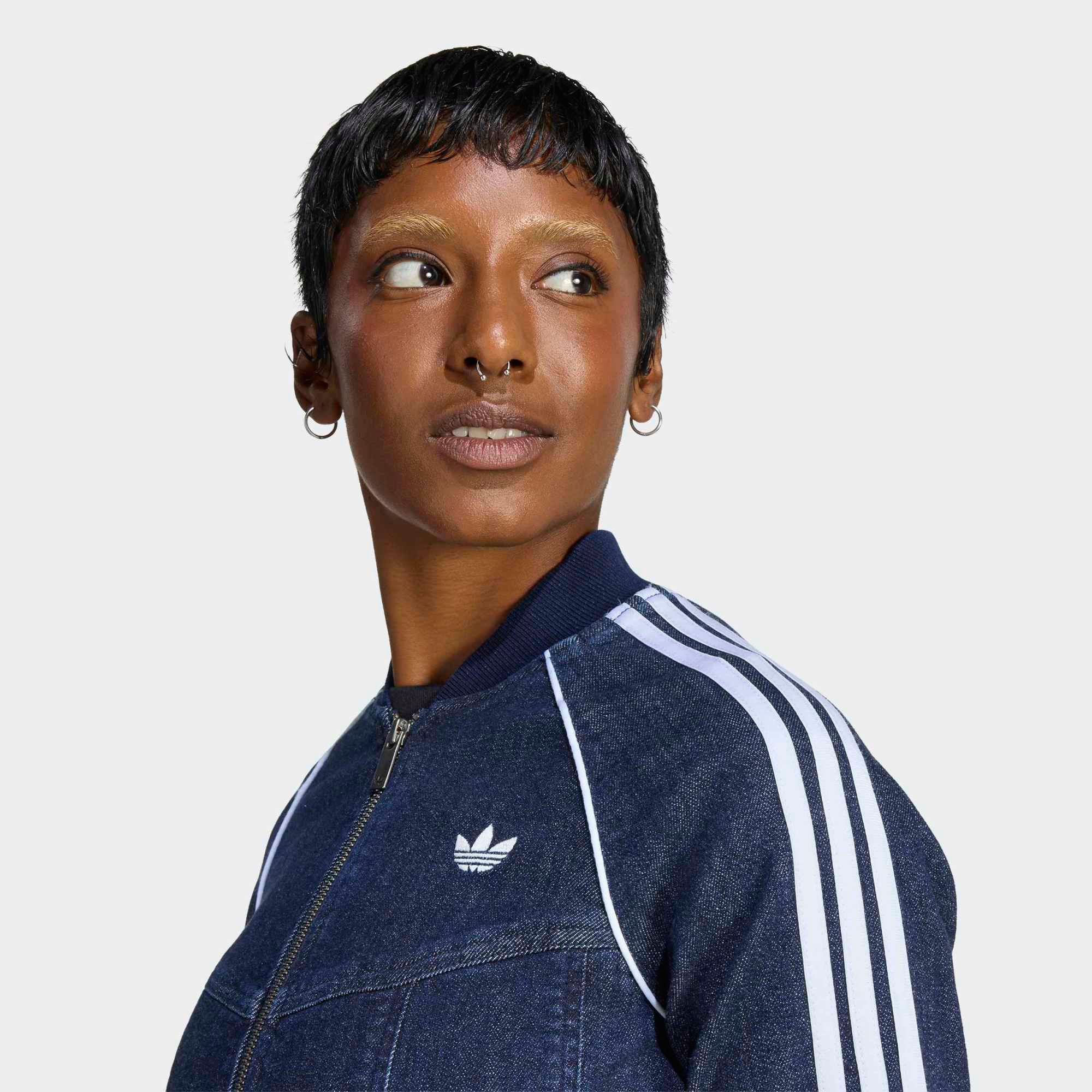 adidas Originals Women's Superstar Denim Corset Track Top product image