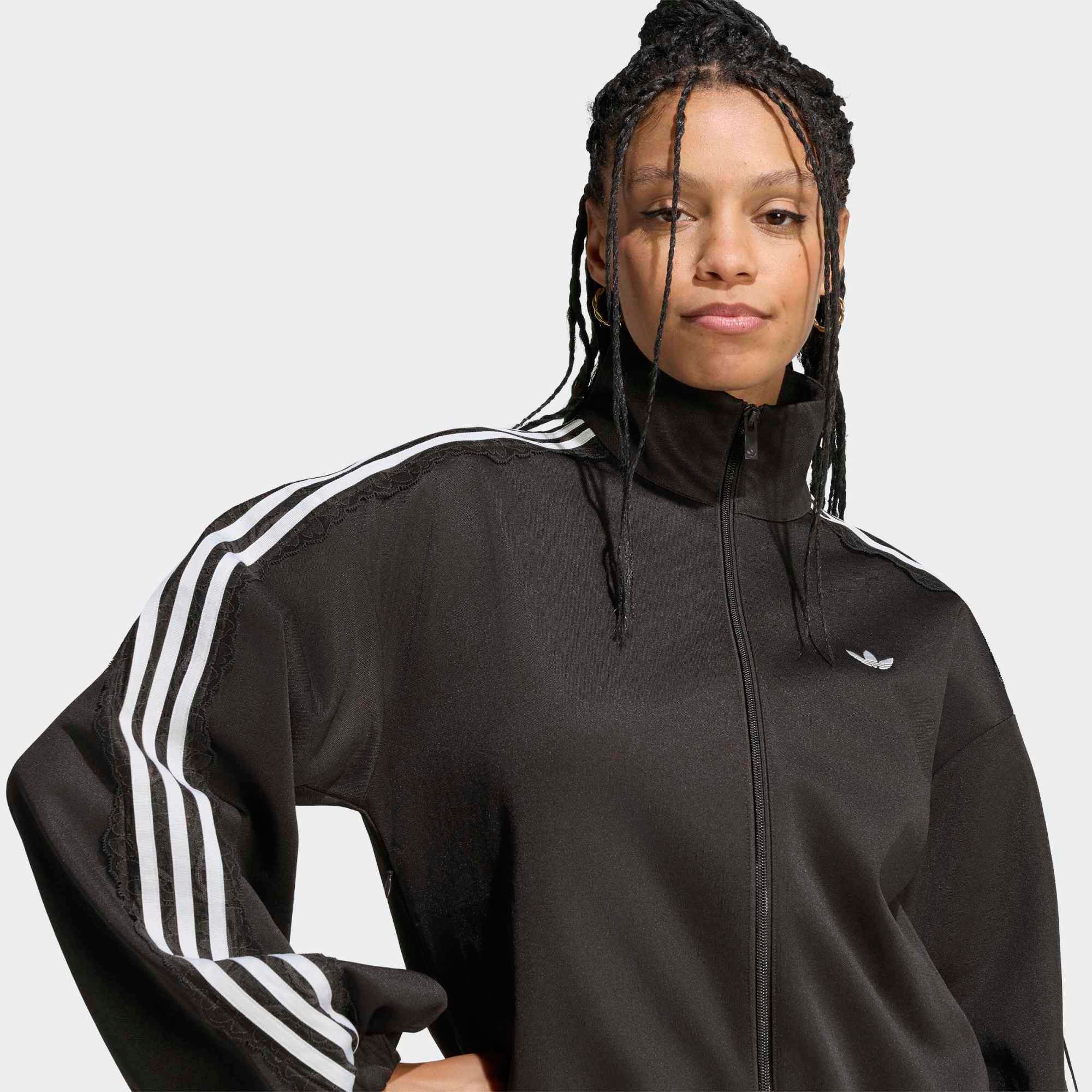 adidas Originals Women's Lace Oversized Archive Track Top | Dick's