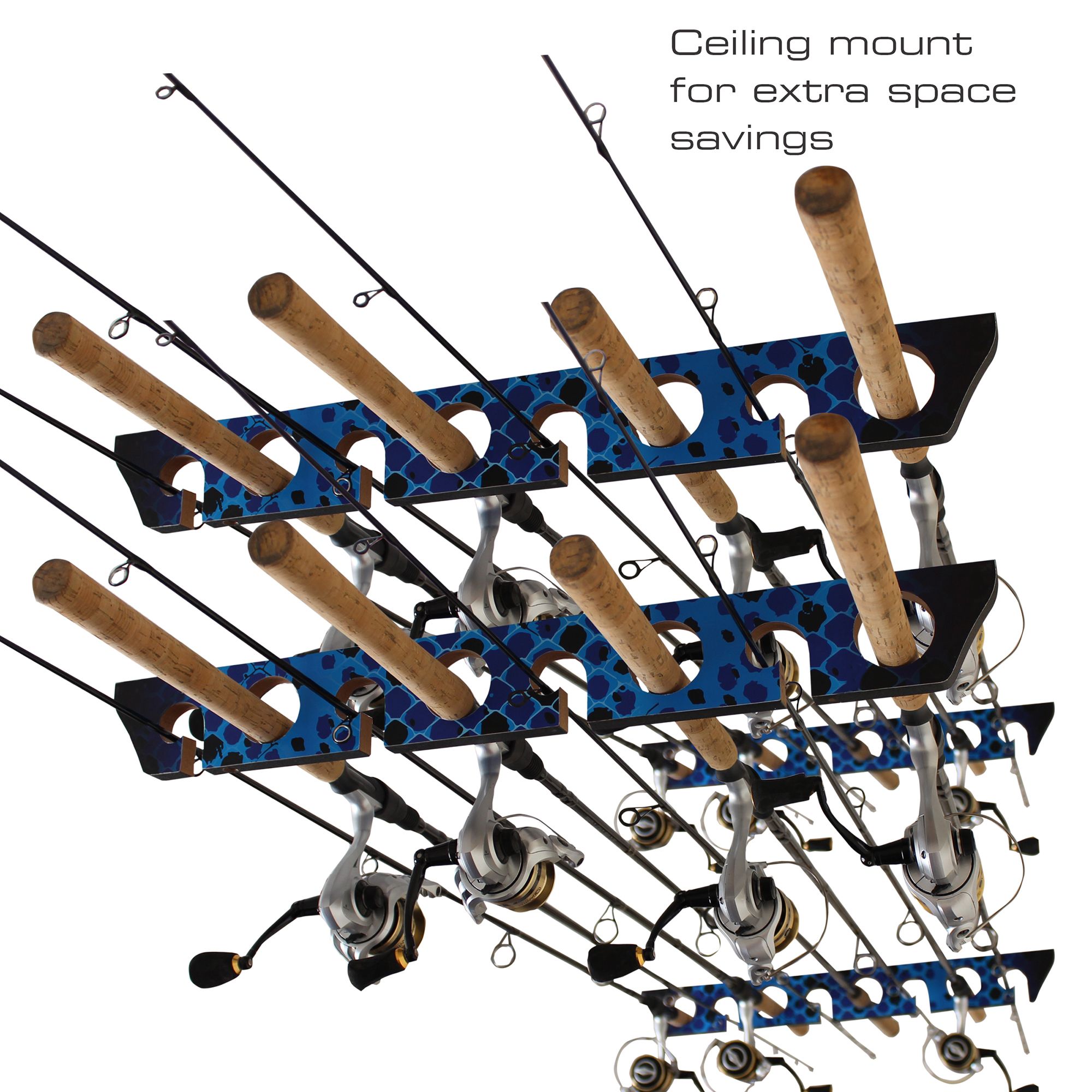 Rush Creek 8 Rod Wall and Ceiling Rack – 2 Pack product image