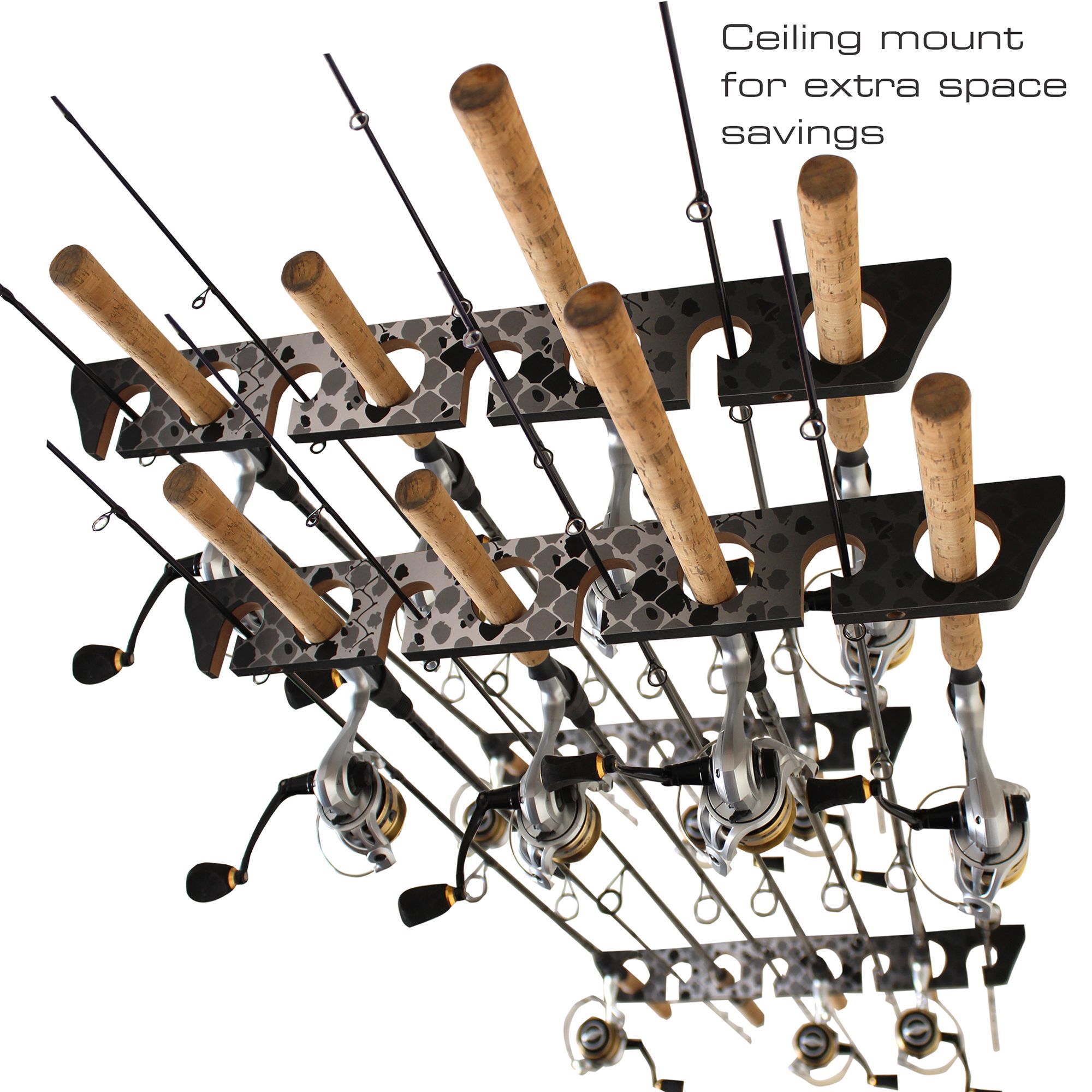 Rush Creek 8 Rod Wall and Ceiling Rack – 2 Pack product image