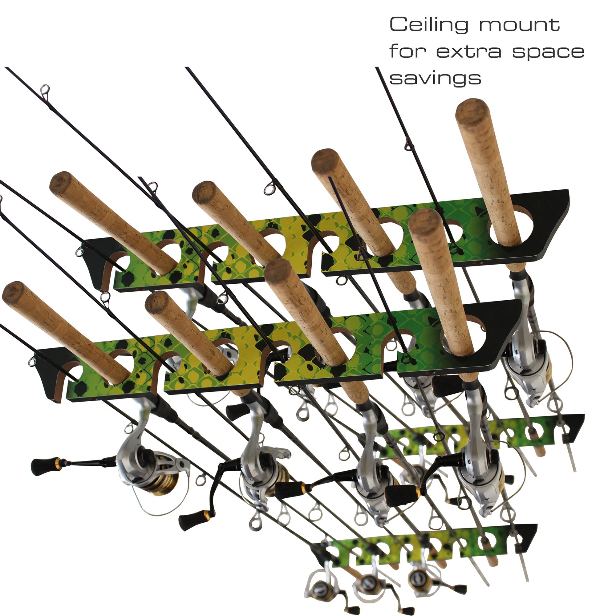 Rush Creek 8 Rod Wall and Ceiling Rack – 2 Pack product image