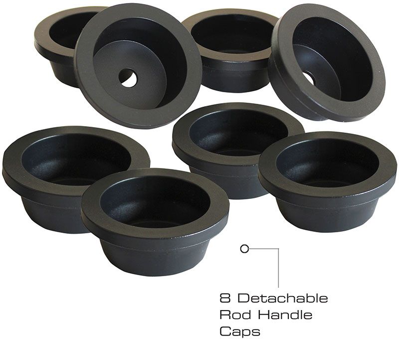 Rush Creek Guy Harvey Bass Fishing Storage Rack 8 Rod Holder product image