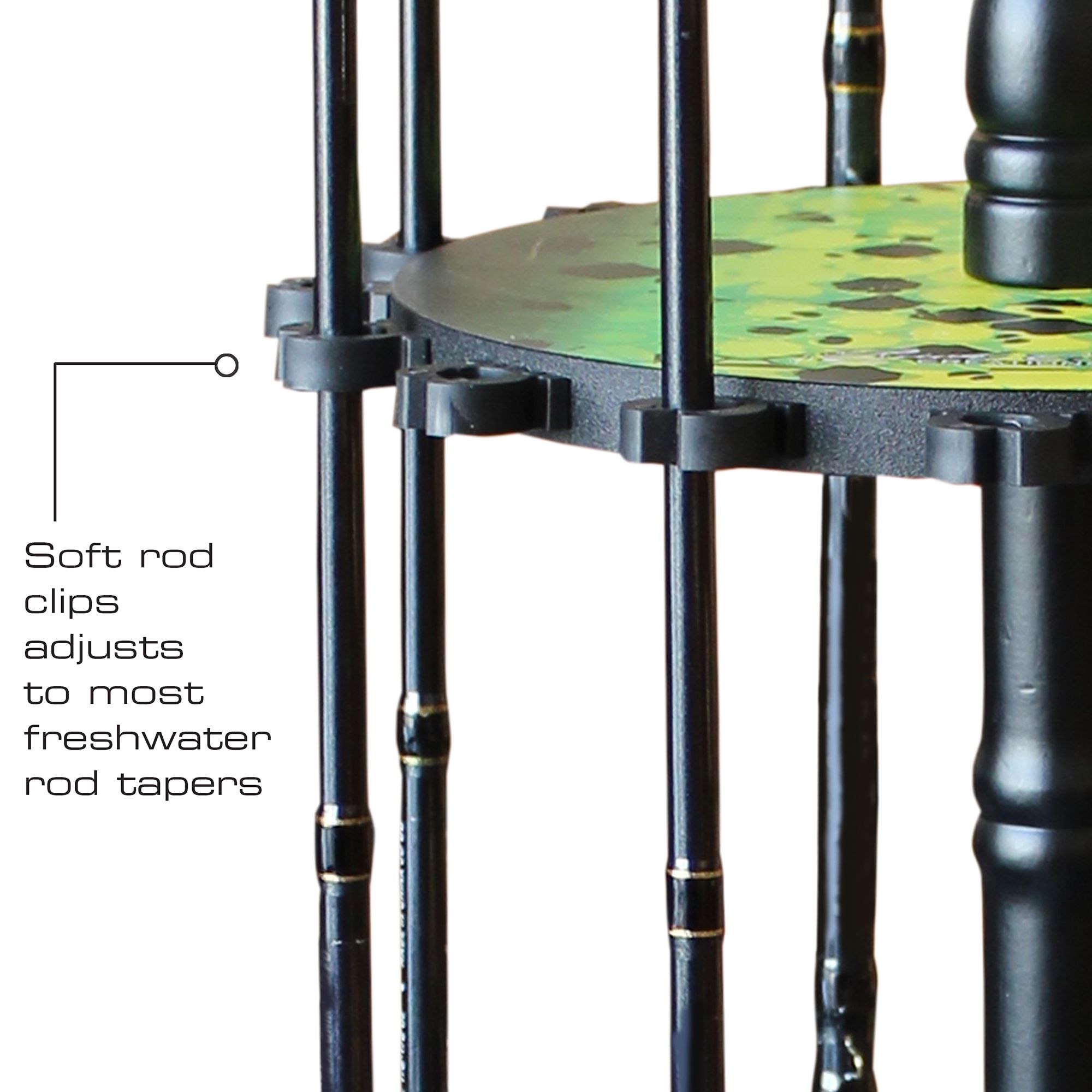 Rush Creek 16 Round Rod Rack product image