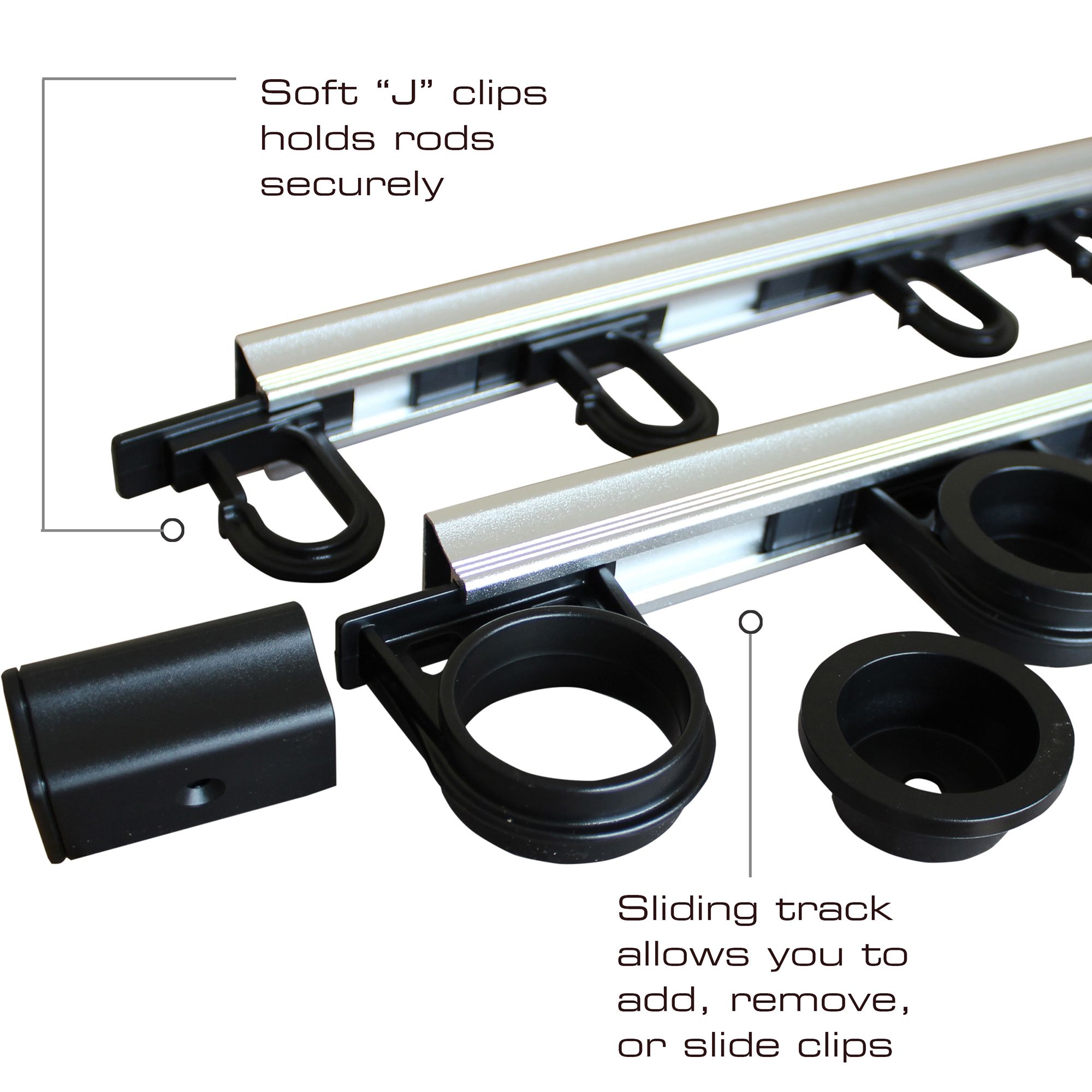 Rush Creek 3-in-1 Aluminum Modular 10 Rod Rack product image