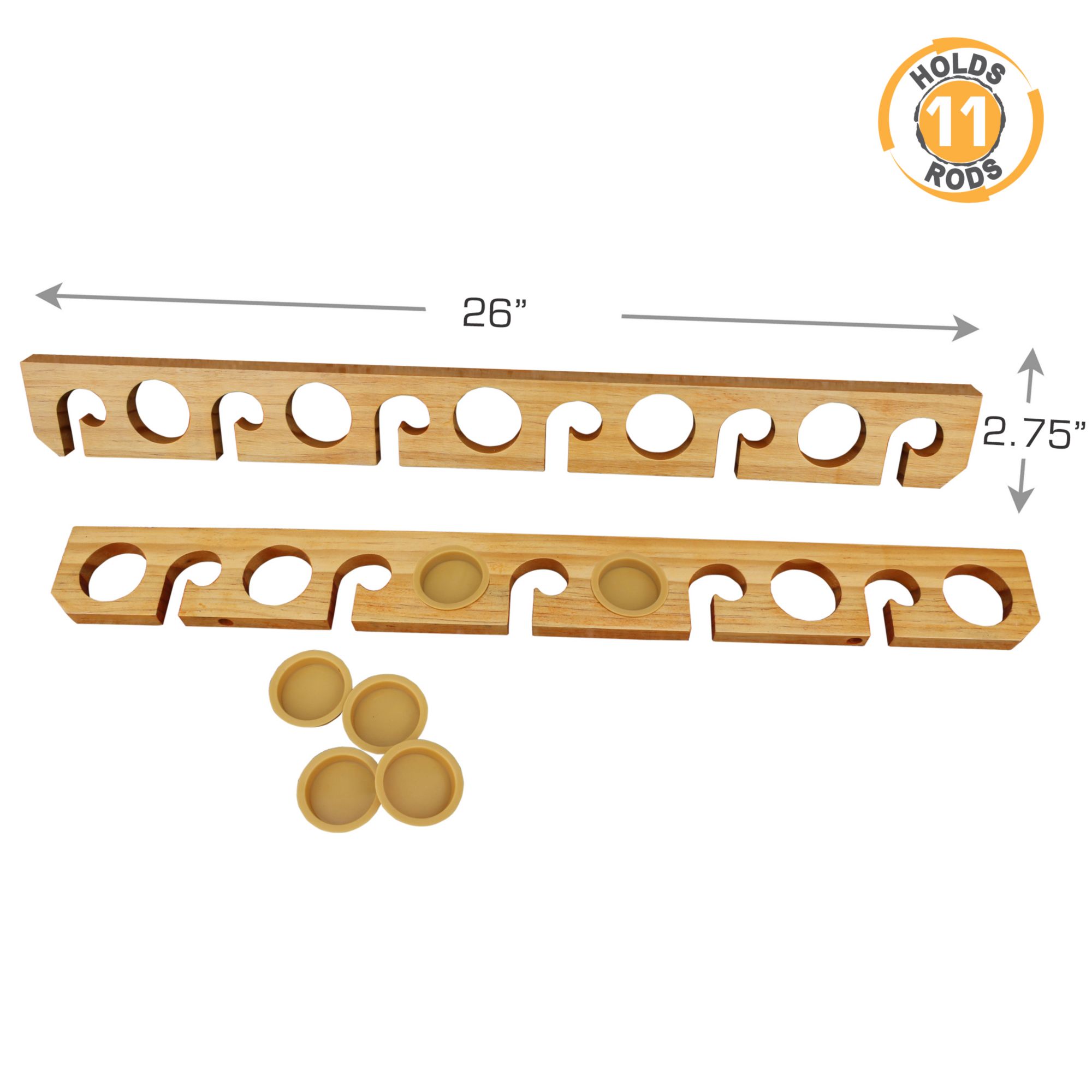 Rush Creek 3-In-1 Rod Storage Rack product image