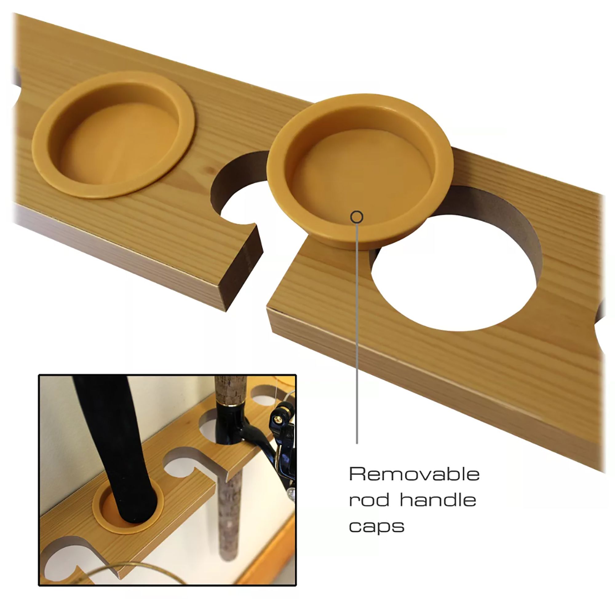 Rush Creek 3-In-1 Rod Storage Rack product image