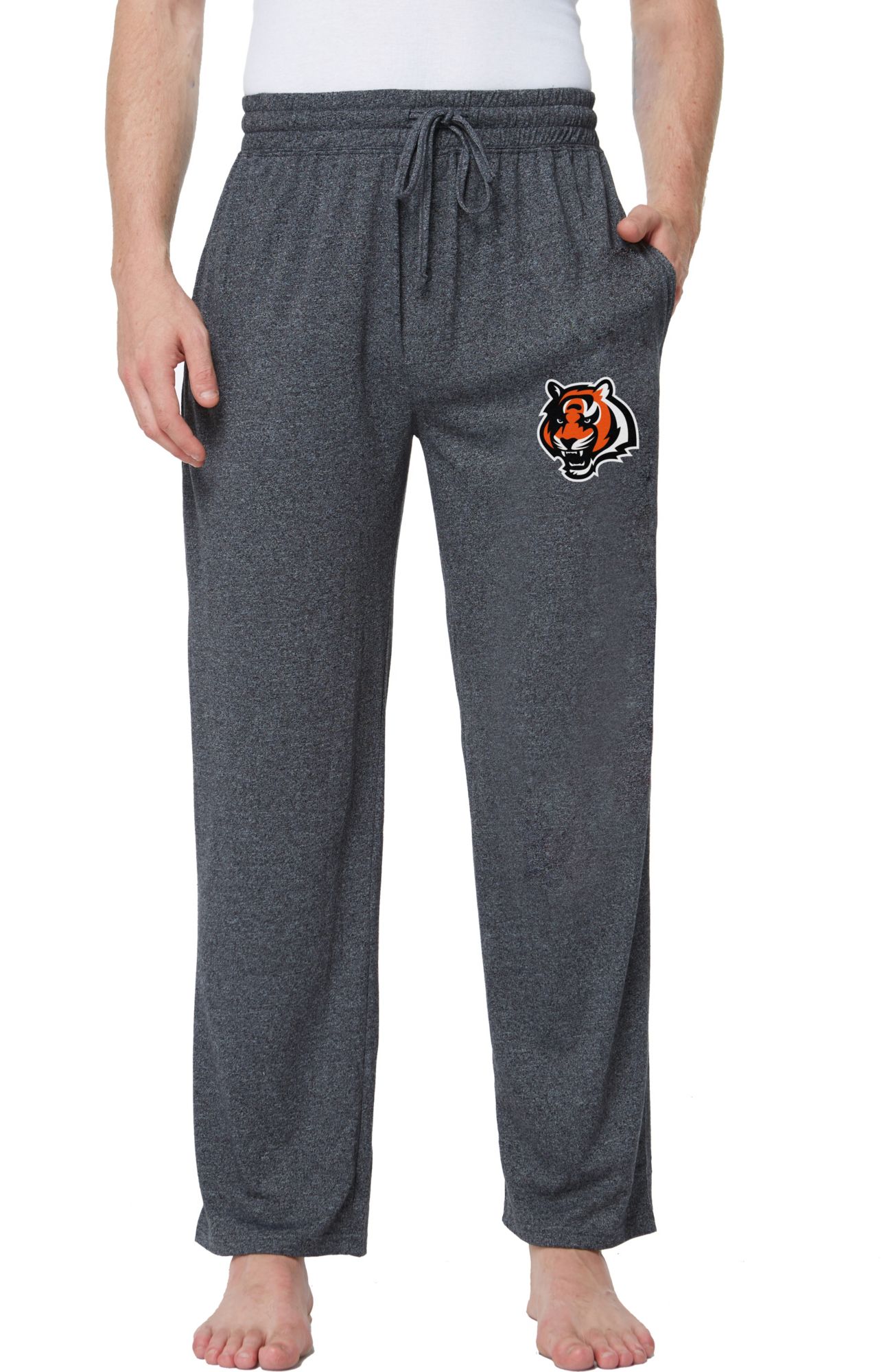 Concepts Sport Men's Cincinnati Bengals Quest Charcoal Jersey Pants product image