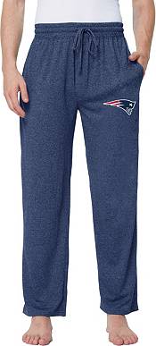 Concepts Sport Men's New England Patriots Quest Navy Jersey Pants ...