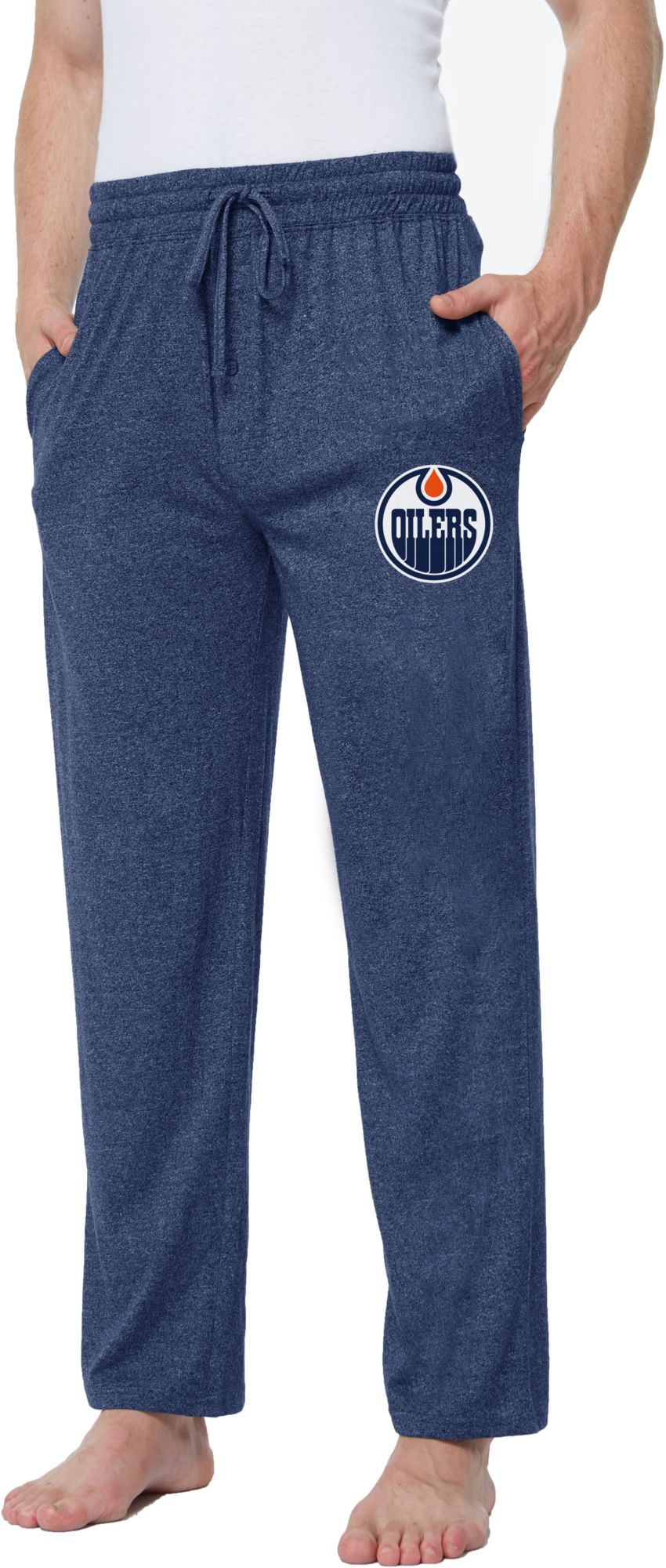 Concepts Sport Men's Edmonton Oilers Quest  Knit Pants