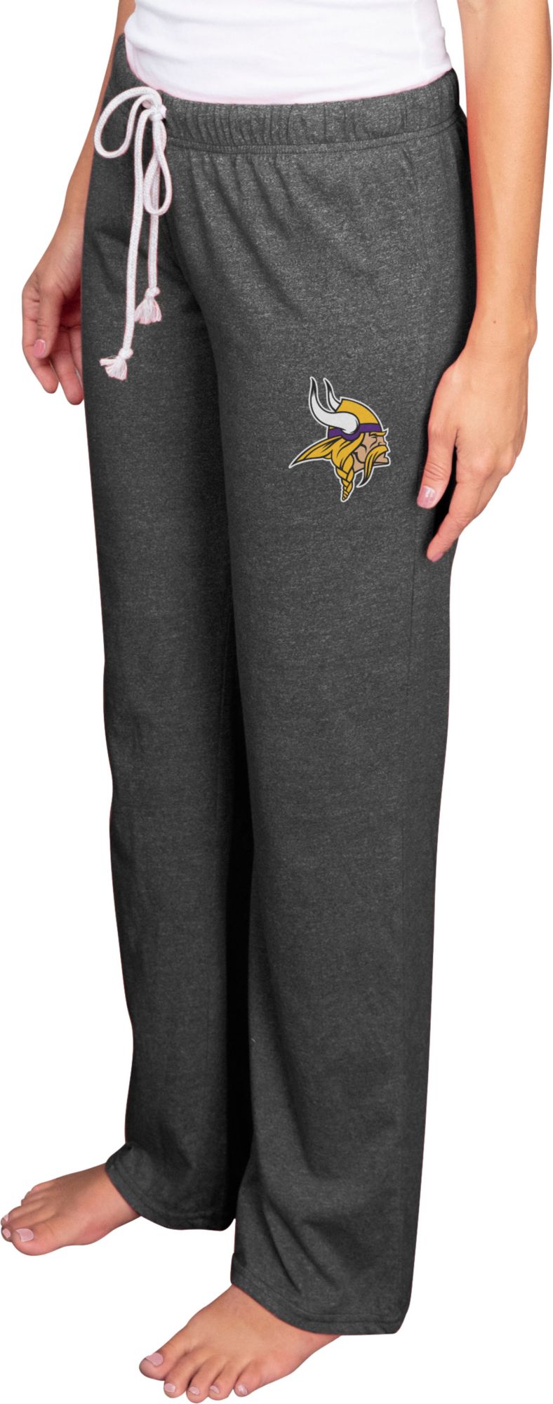 Concepts Sport Women's Minnesota Vikings Quest Grey Pants product image