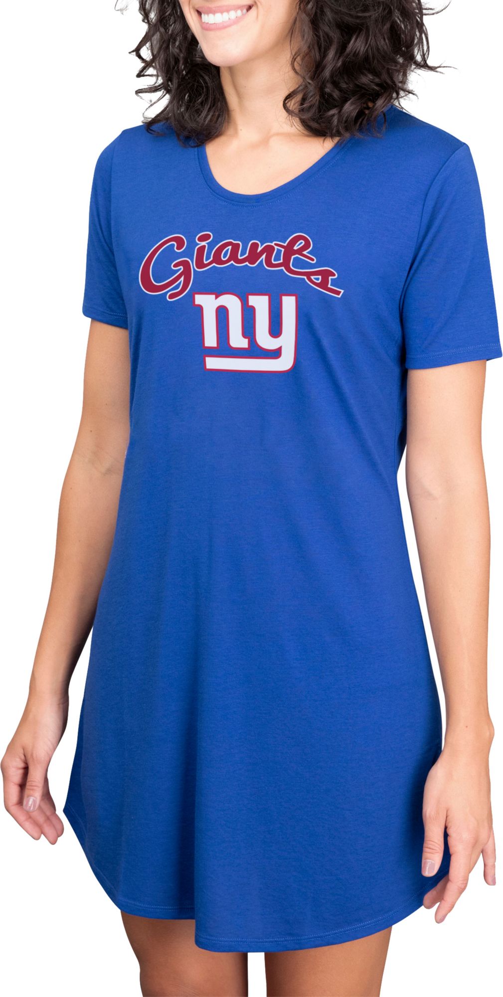 Concepts Sport Women's New York Giants Royal Nightshirt