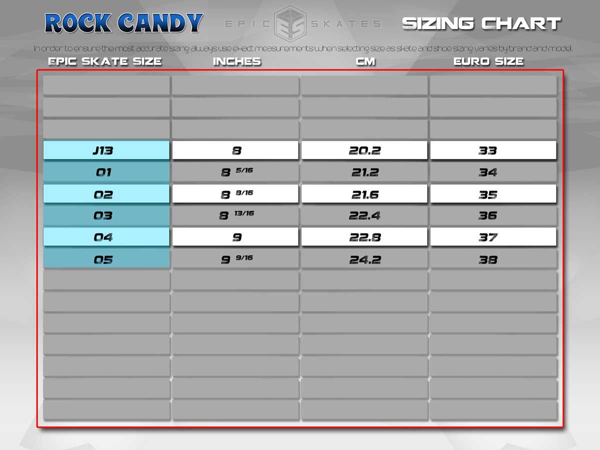 Epic Skates Boys' Rock Candy Quad Roller Skates product image